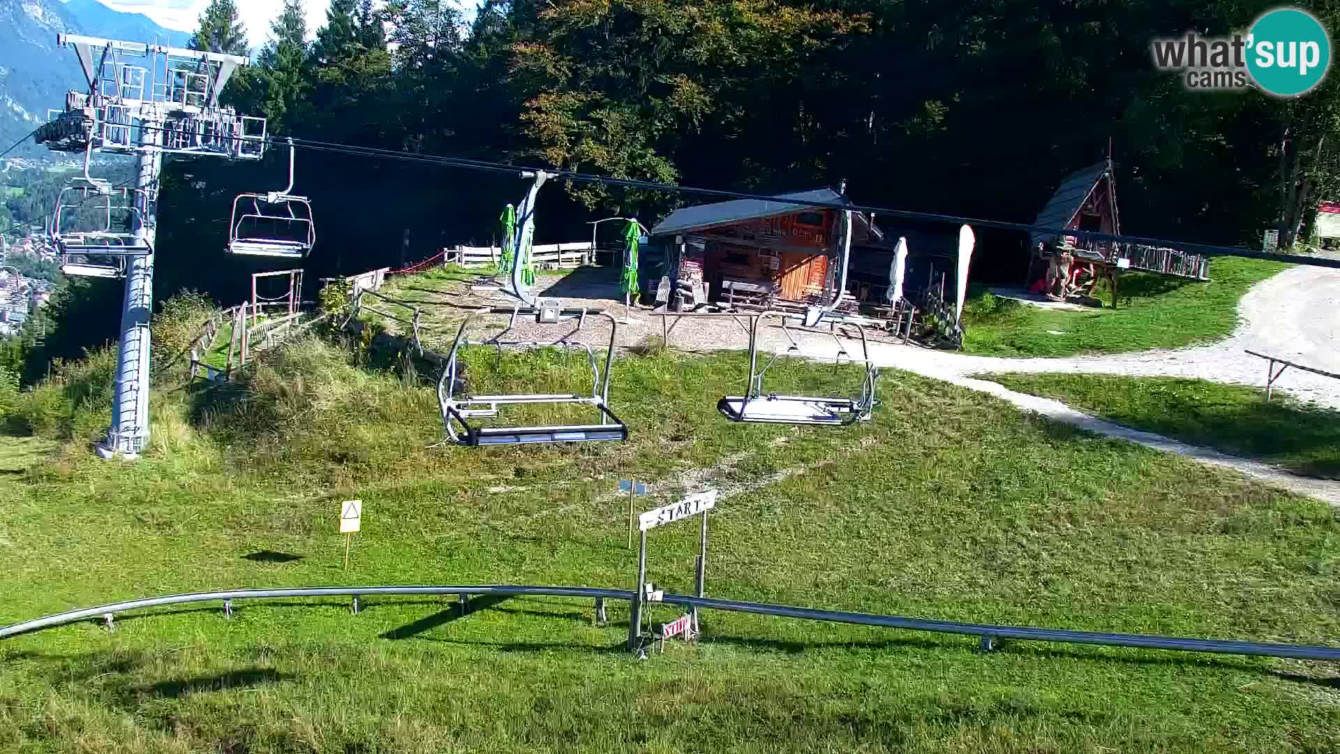 Kranjska Gora web kamera Vitranc | VITRANC 1 gornja postaja
