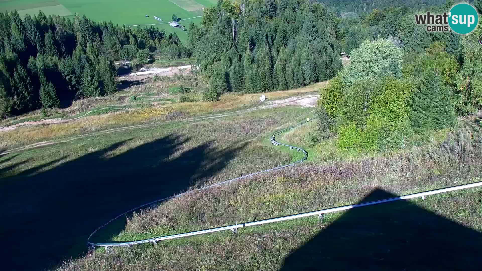Kranjska Gora web kamera Vitranc | VITRANC 1 gornja postaja