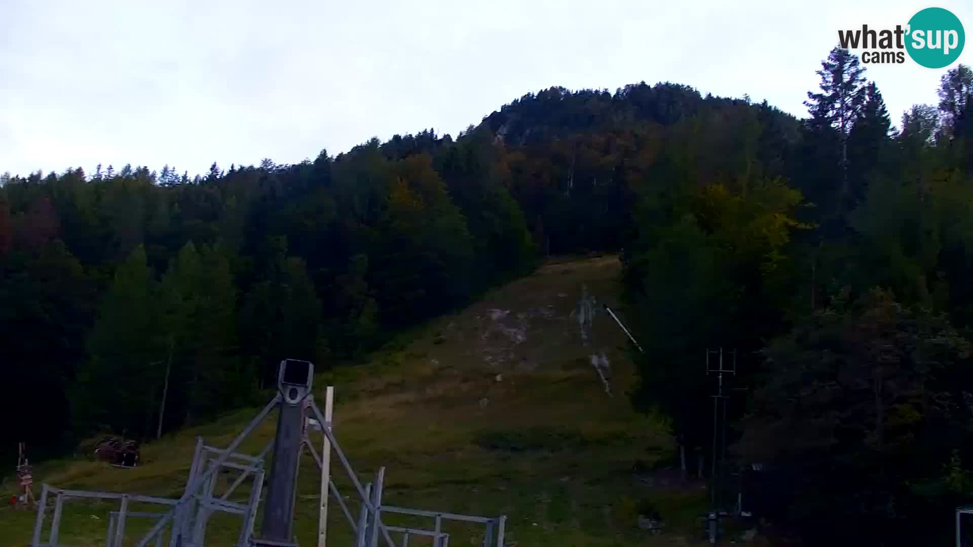 Vitranc Kranjska Gora webcam | VITRANC 1 stazione superiore