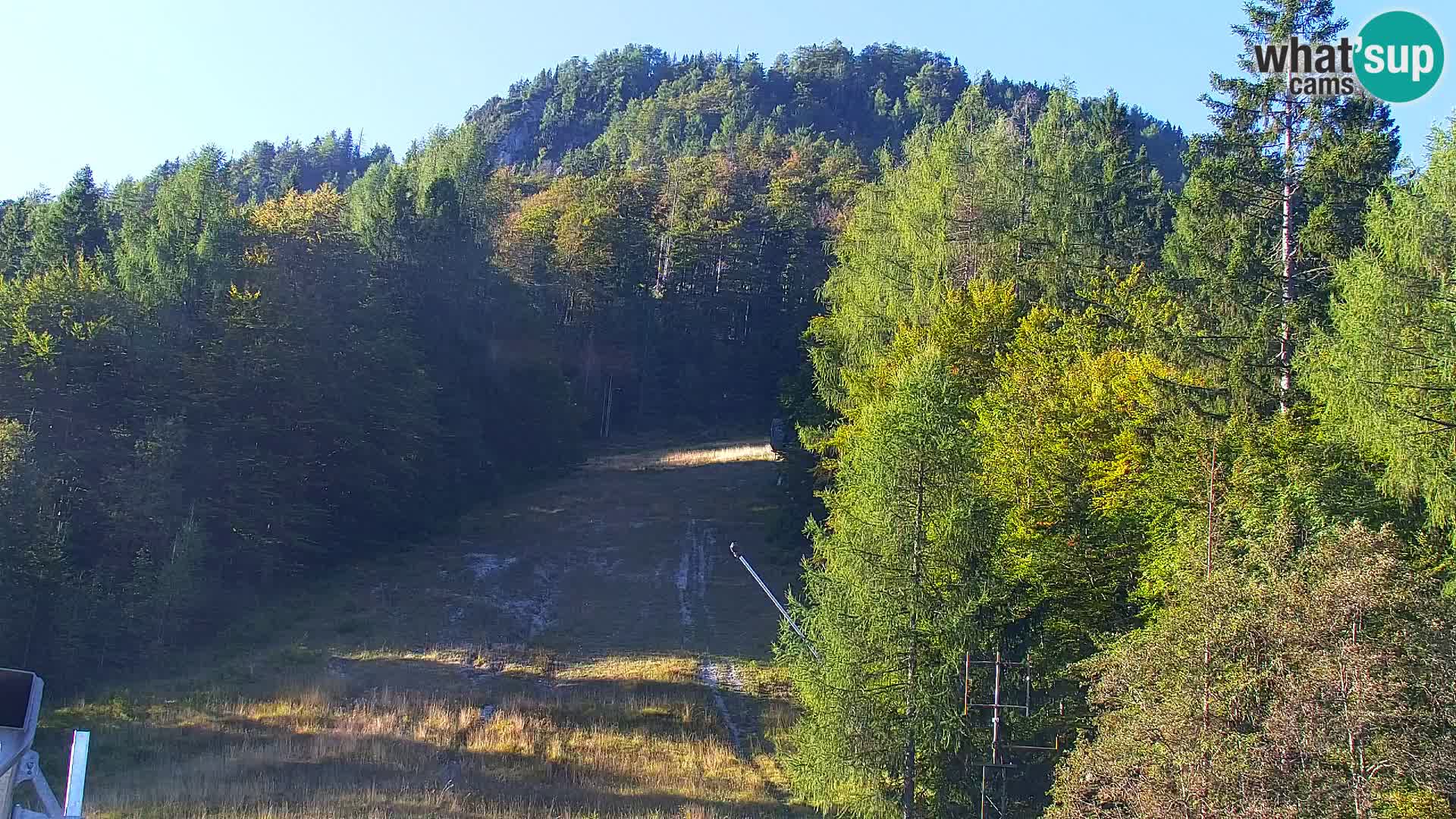 Kranjska Gora web kamera Vitranc | VITRANC 1 gornja postaja