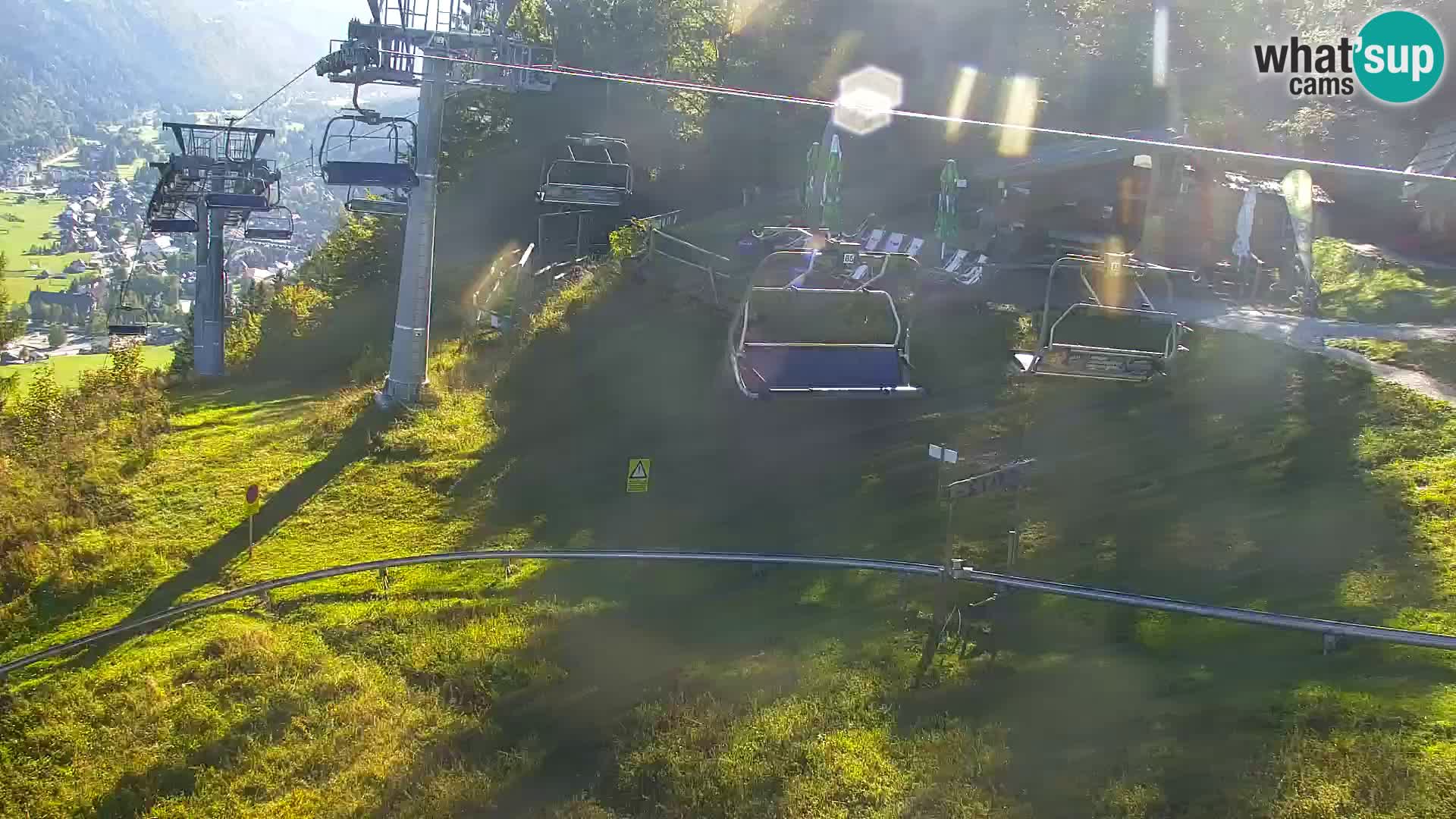 Vitranc Kranjska Gora webcam | VITRANC 1 stazione superiore