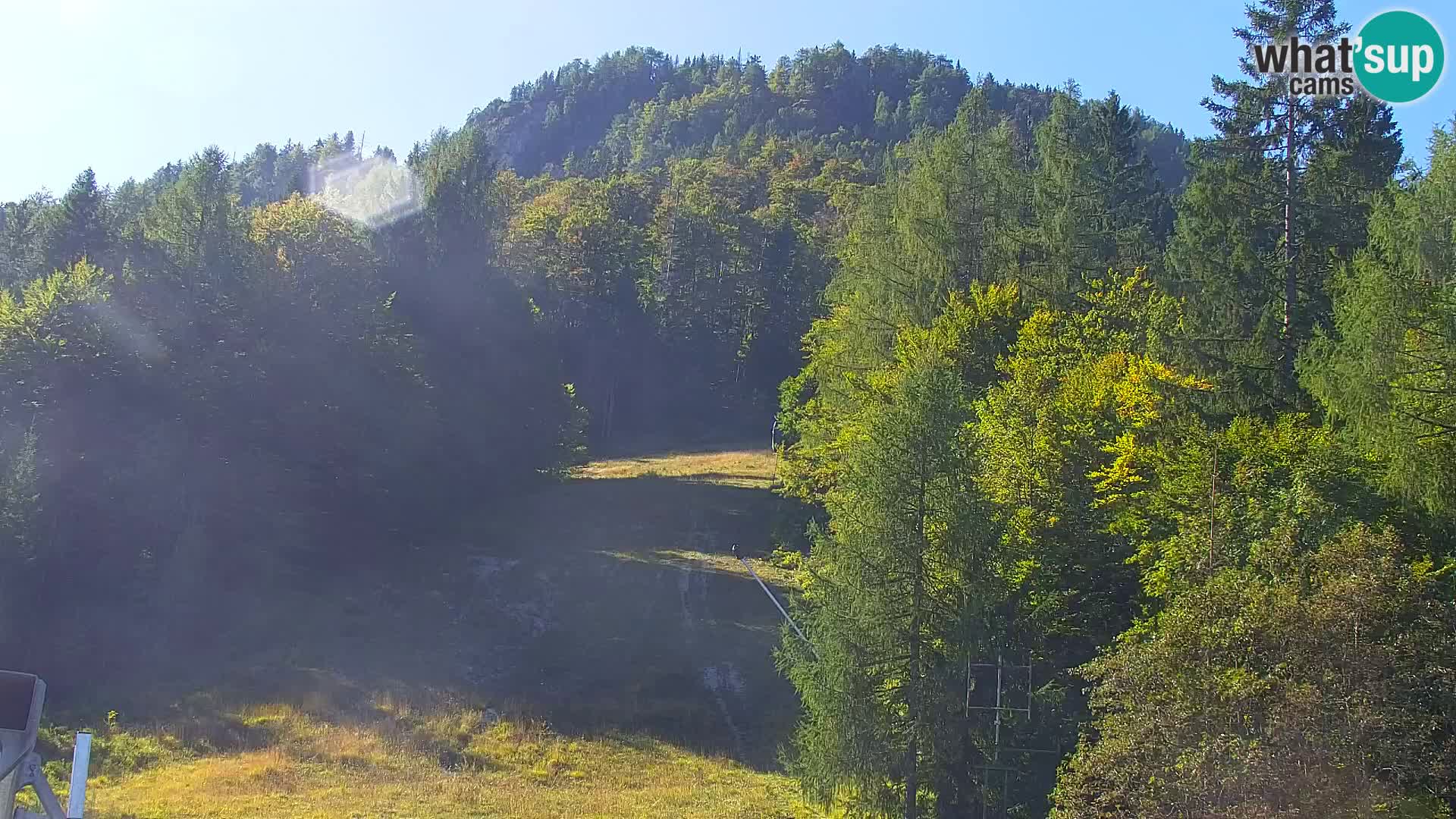 Kranjska Gora web kamera Vitranc | VITRANC 1 gornja postaja