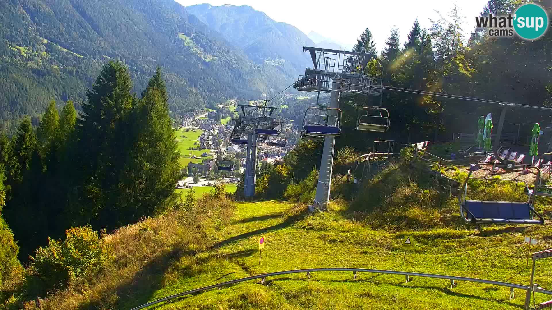 Vitranc Kranjska Gora webcam | VITRANC 1 stazione superiore