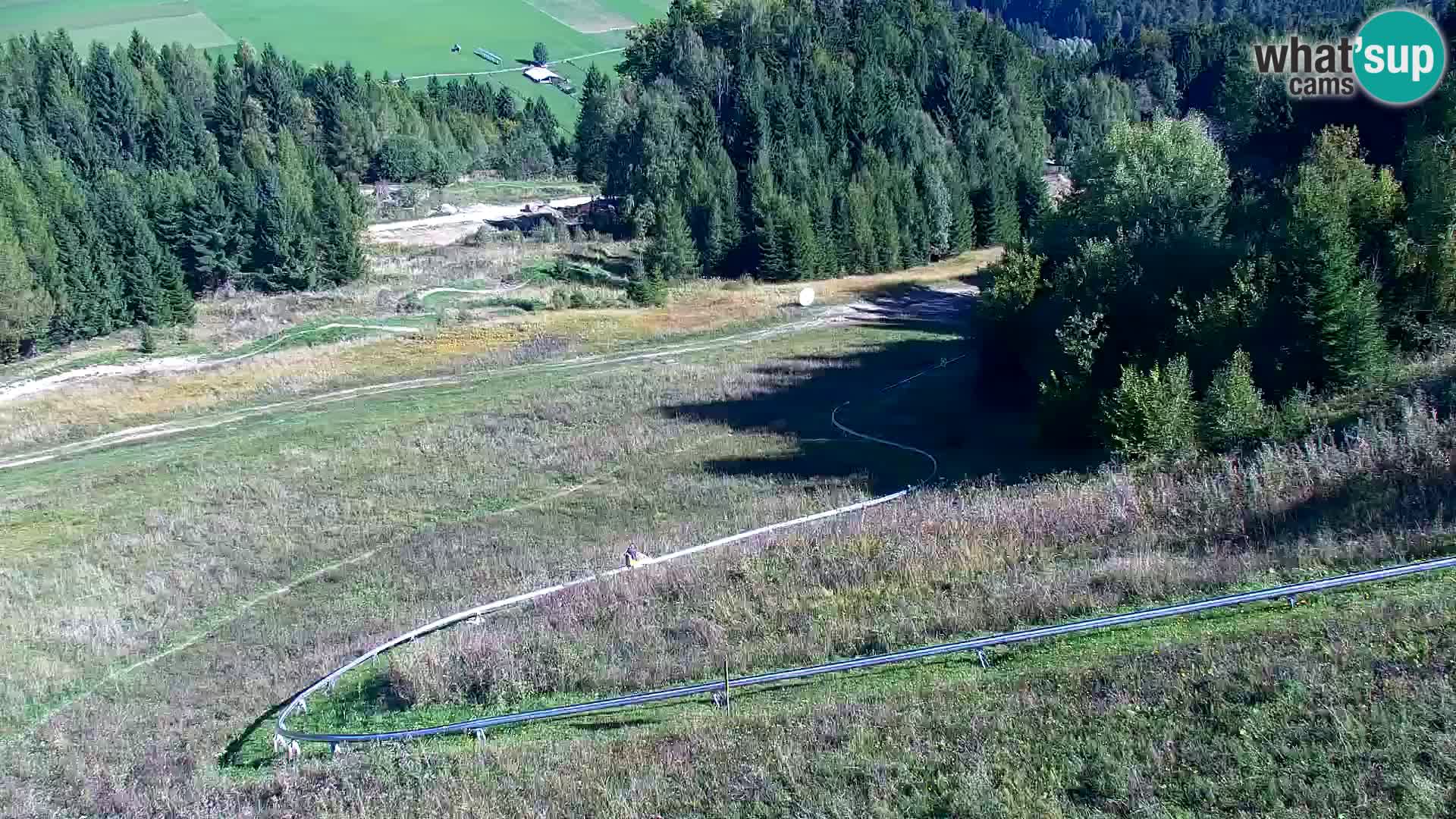 Kranjska Gora web kamera Vitranc | VITRANC 1 gornja postaja