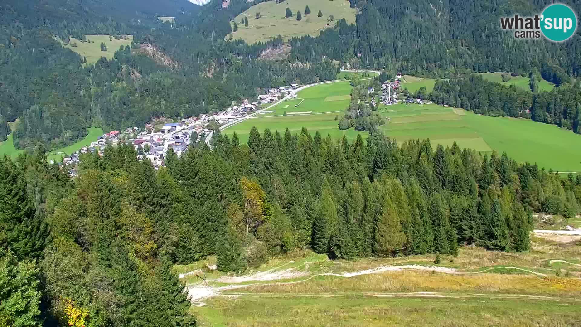 Kranjska Gora webcam VITRANC 1 | obere Station