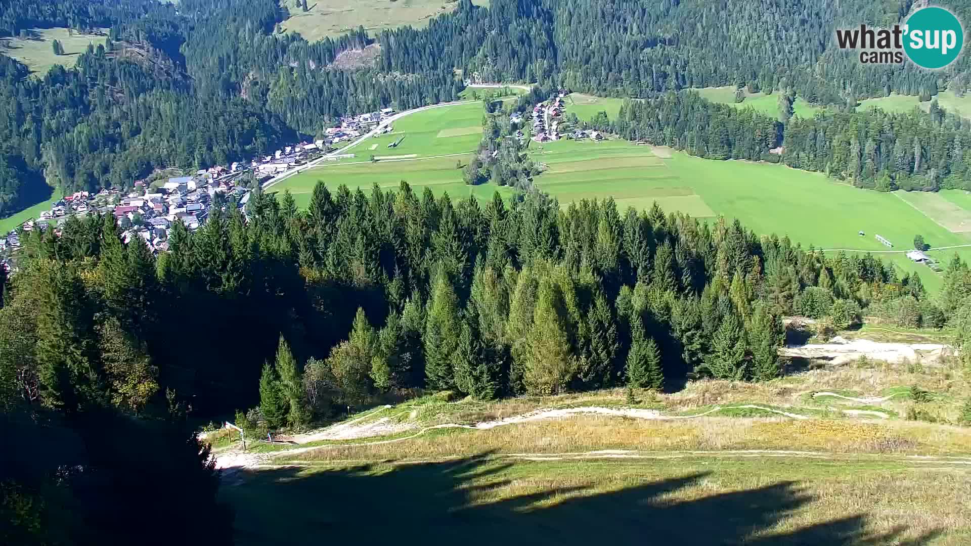 Vitranc Kranjska Gora webcam | VITRANC 1 stazione superiore