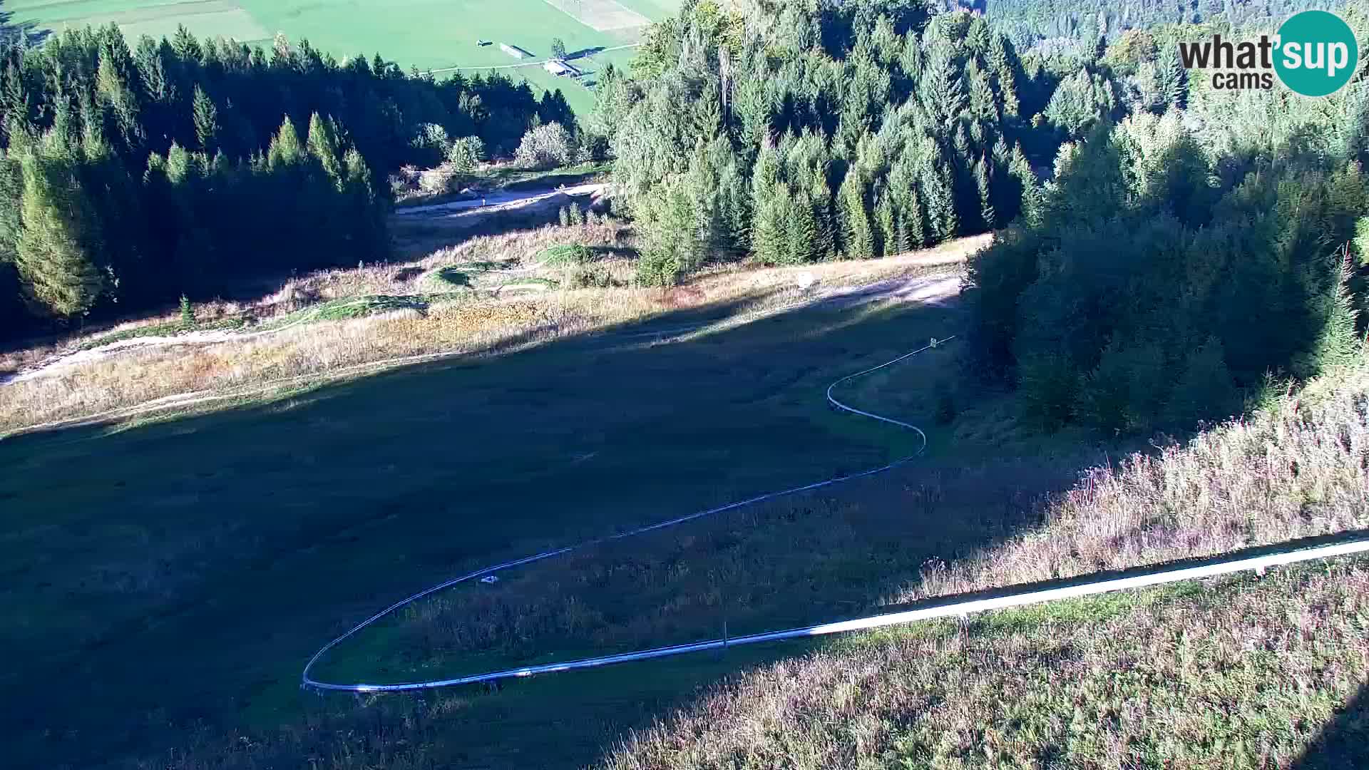 Vitranc Kranjska Gora webcam | VITRANC 1 stazione superiore