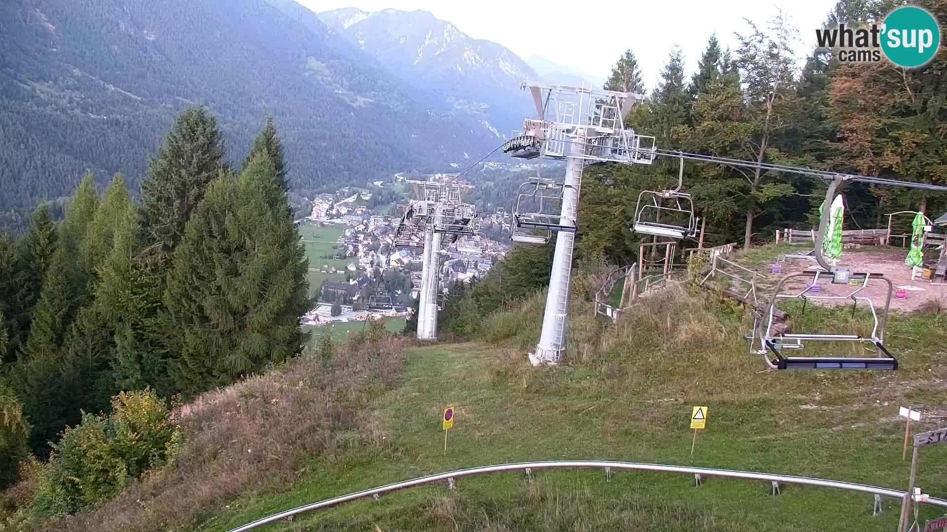 Vitranc Kranjska Gora webcam | VITRANC 1 stazione superiore