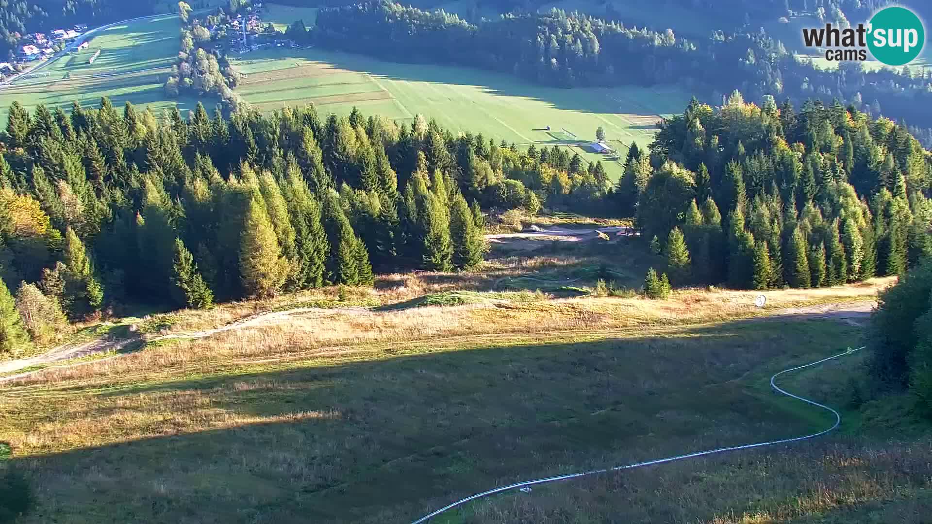Kranjska Gora web kamera Vitranc | VITRANC 1 gornja postaja