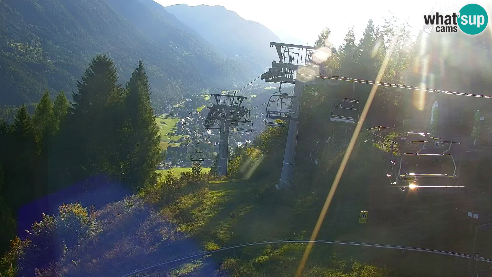 Kranjska Gora web kamera Vitranc | VITRANC 1 gornja postaja