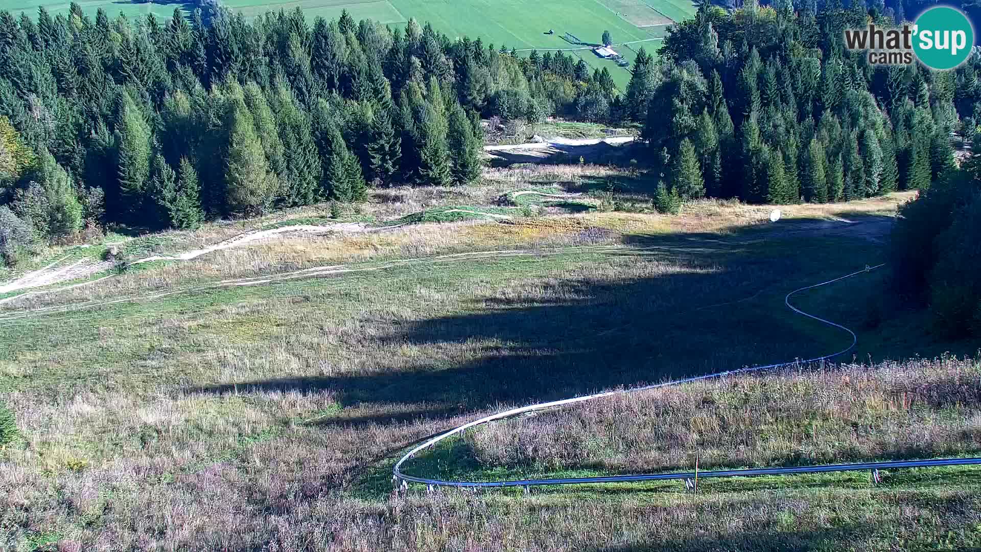 Kranjska Gora web kamera Vitranc | VITRANC 1 gornja postaja