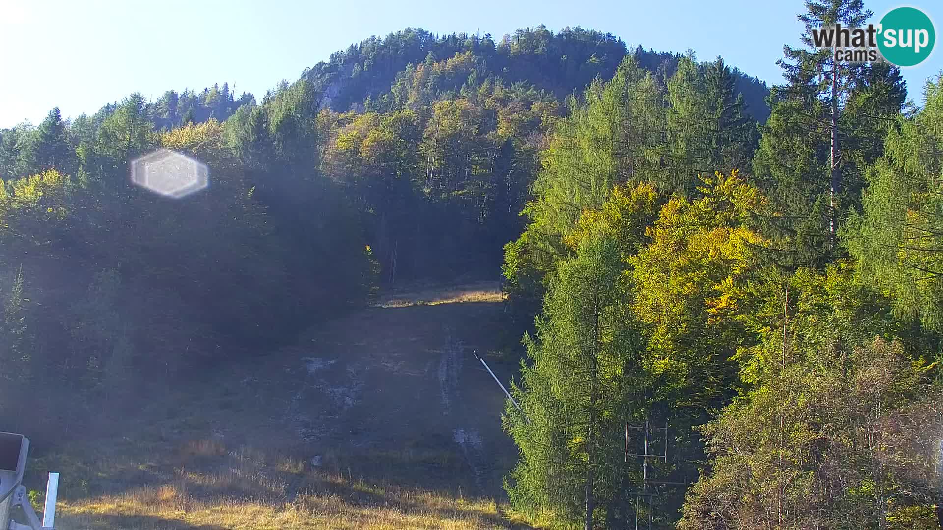 Kranjska Gora web kamera Vitranc | VITRANC 1 gornja postaja