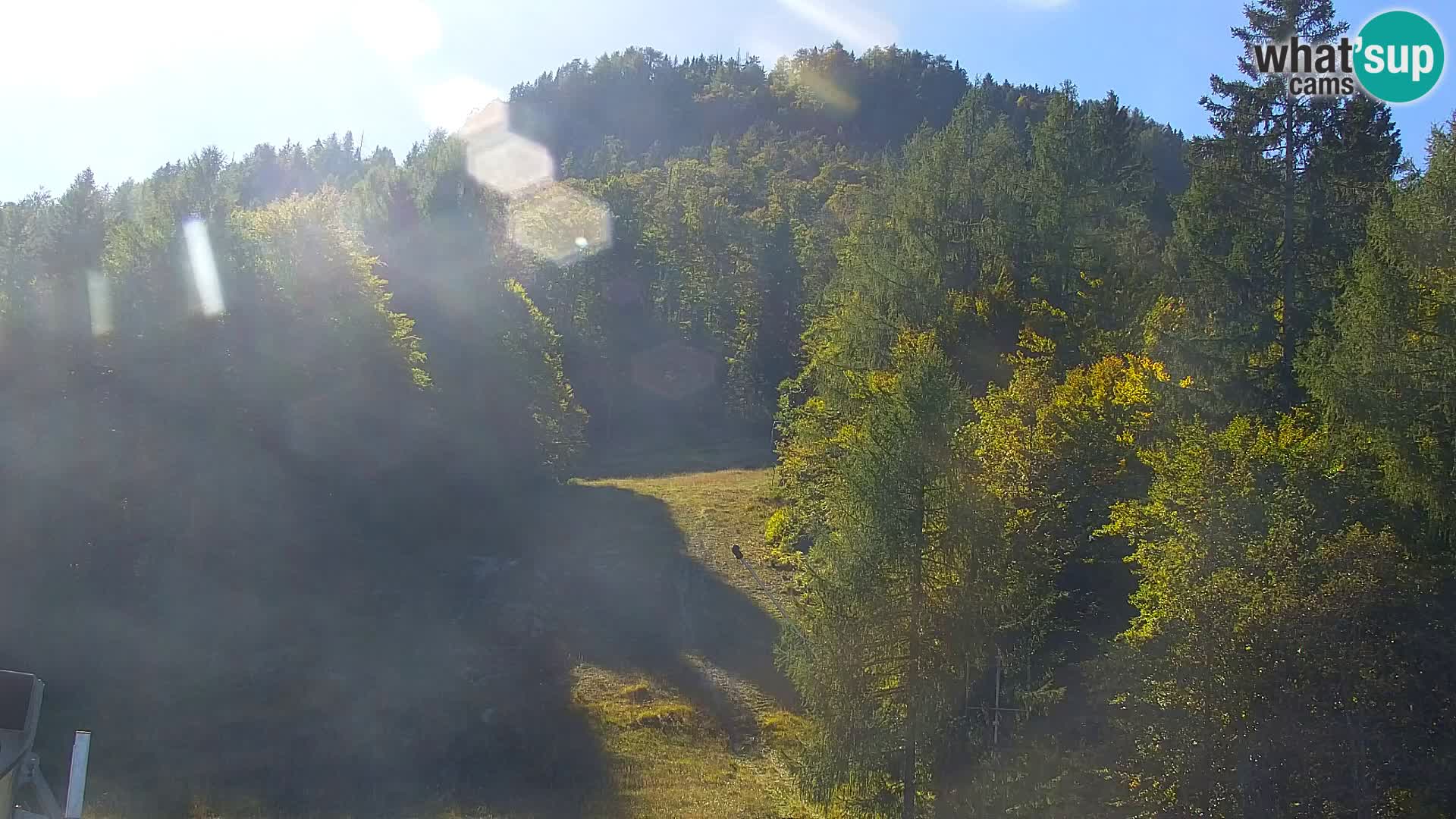 Kranjska Gora web kamera Vitranc | VITRANC 1 gornja postaja