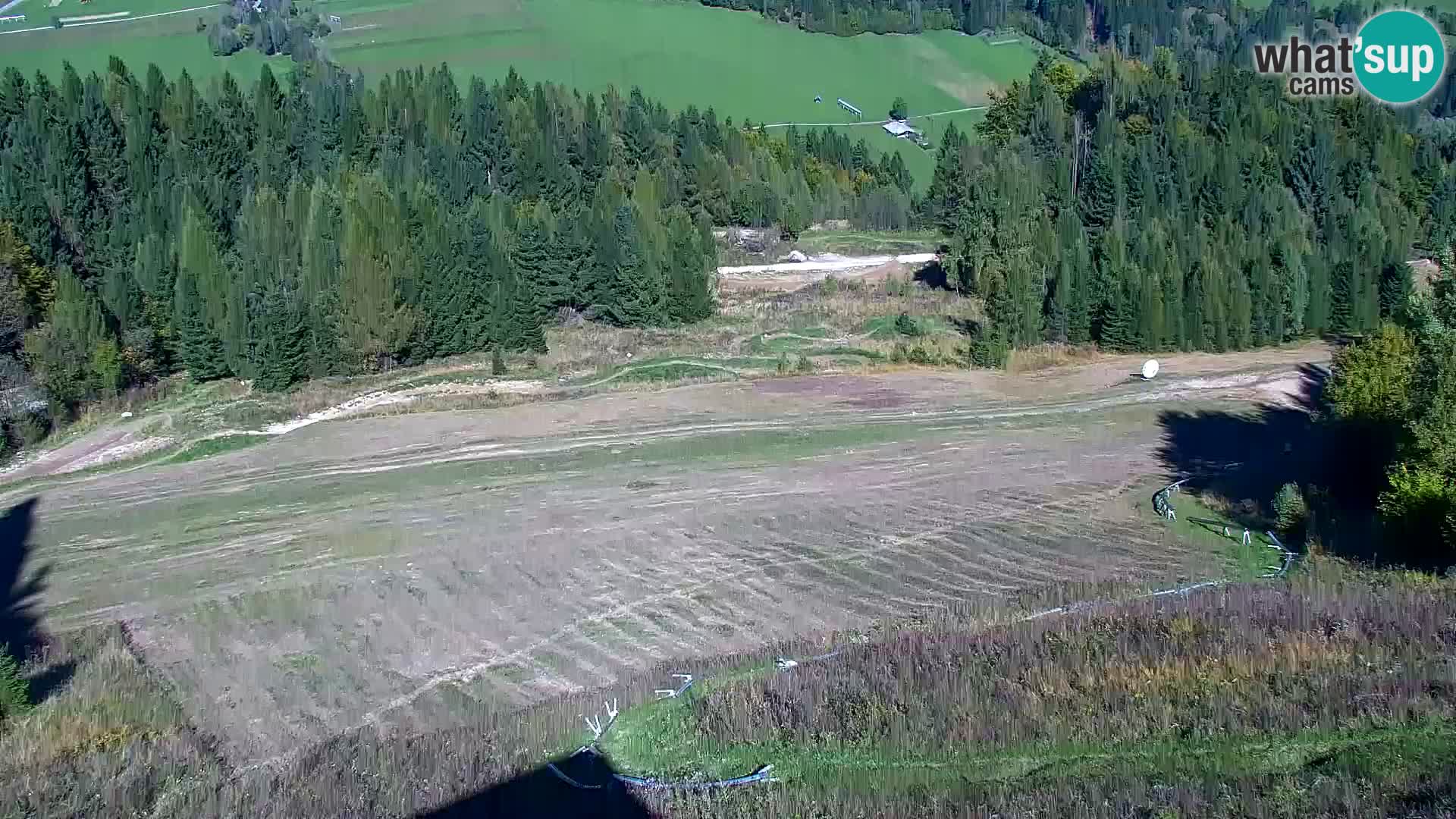 Kranjska Gora web kamera Vitranc | VITRANC 1 gornja postaja