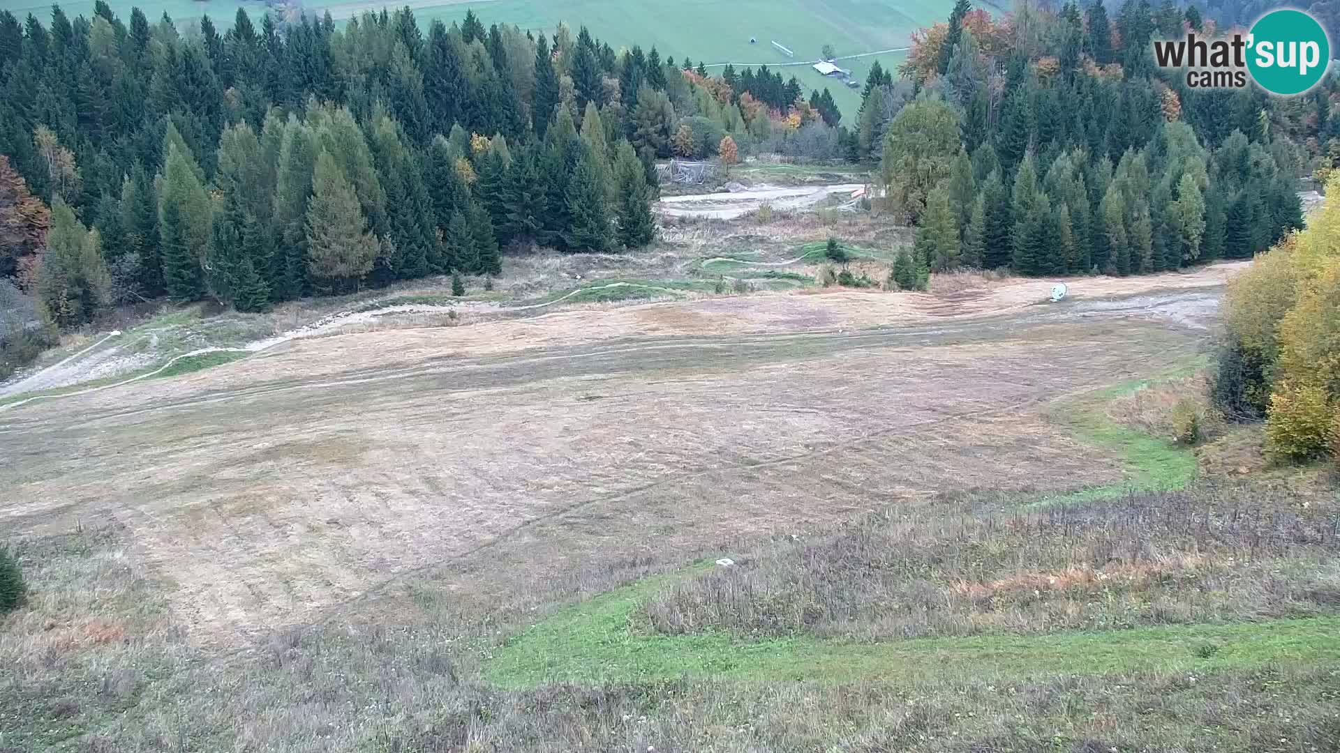 Kranjska Gora web kamera Vitranc | VITRANC 1 gornja postaja