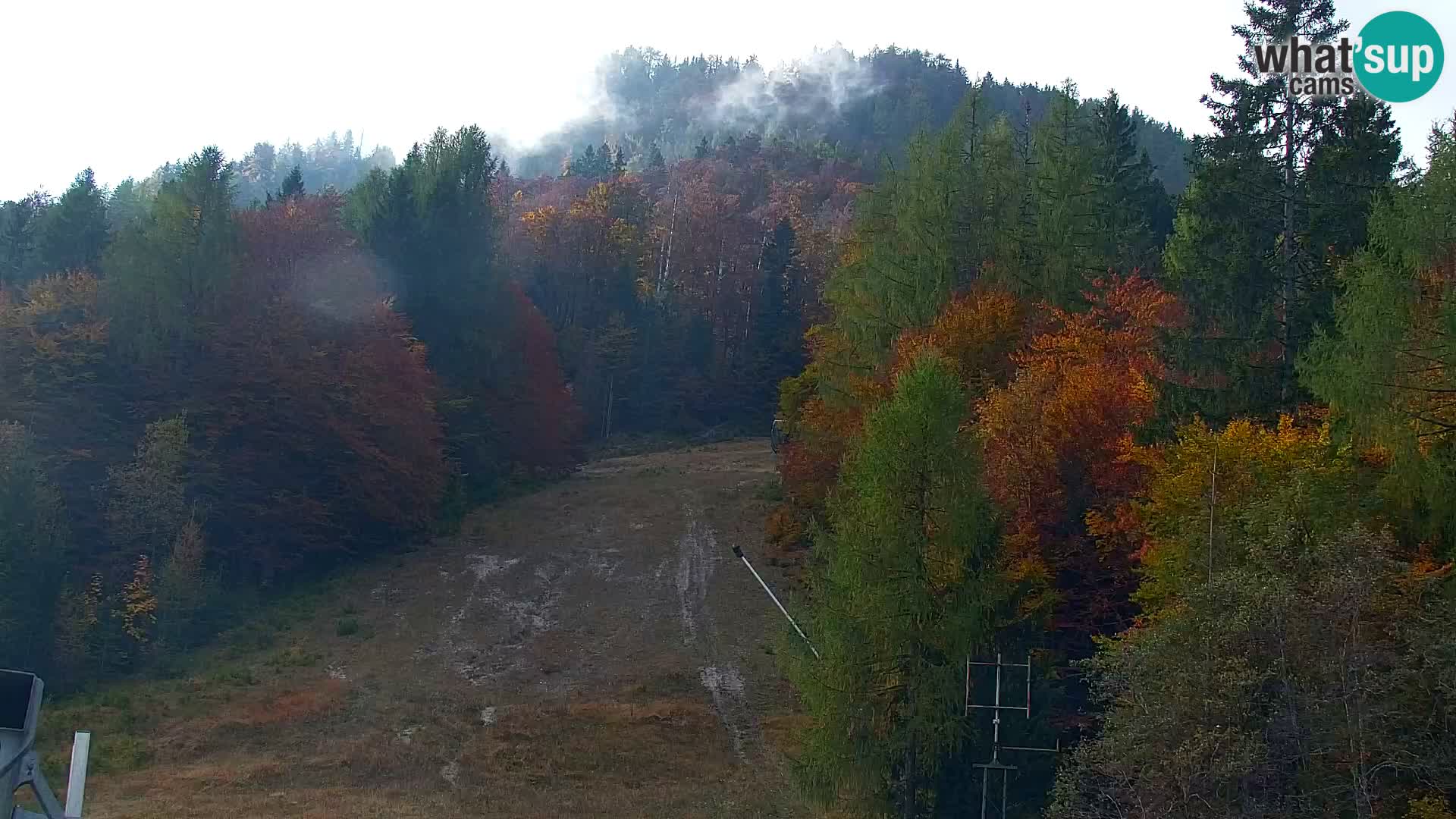 Kranjska Gora web kamera Vitranc | VITRANC 1 gornja postaja
