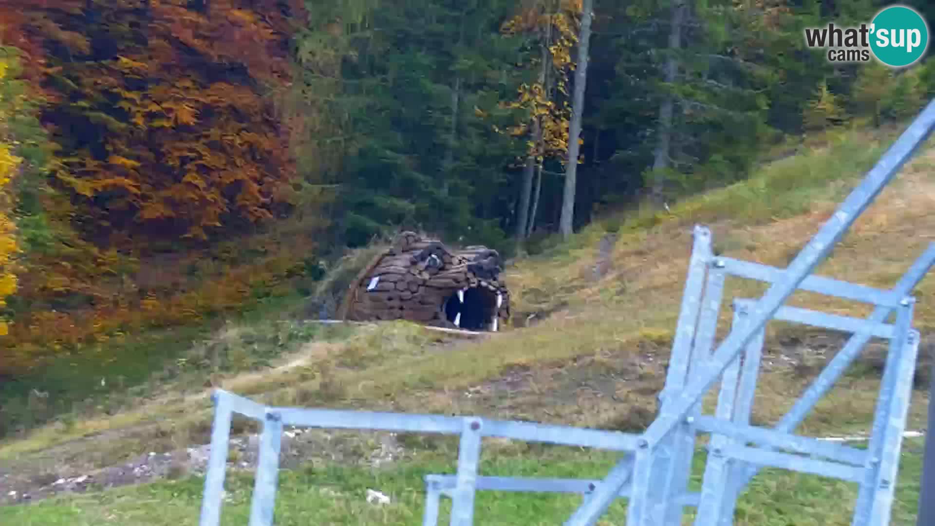 Kranjska Gora web kamera Vitranc | VITRANC 1 gornja postaja