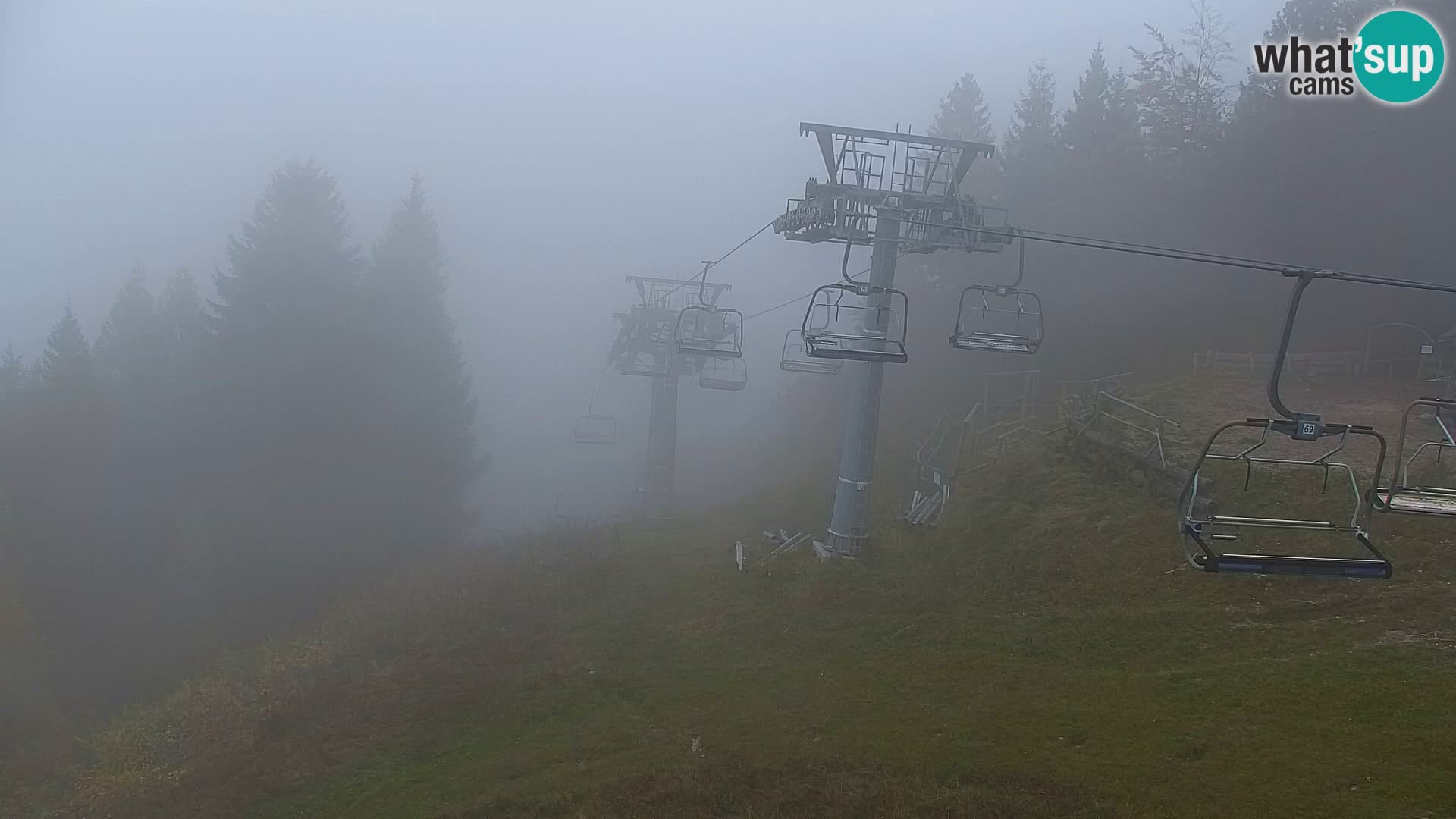 Vitranc Kranjska Gora webcam | VITRANC 1 stazione superiore