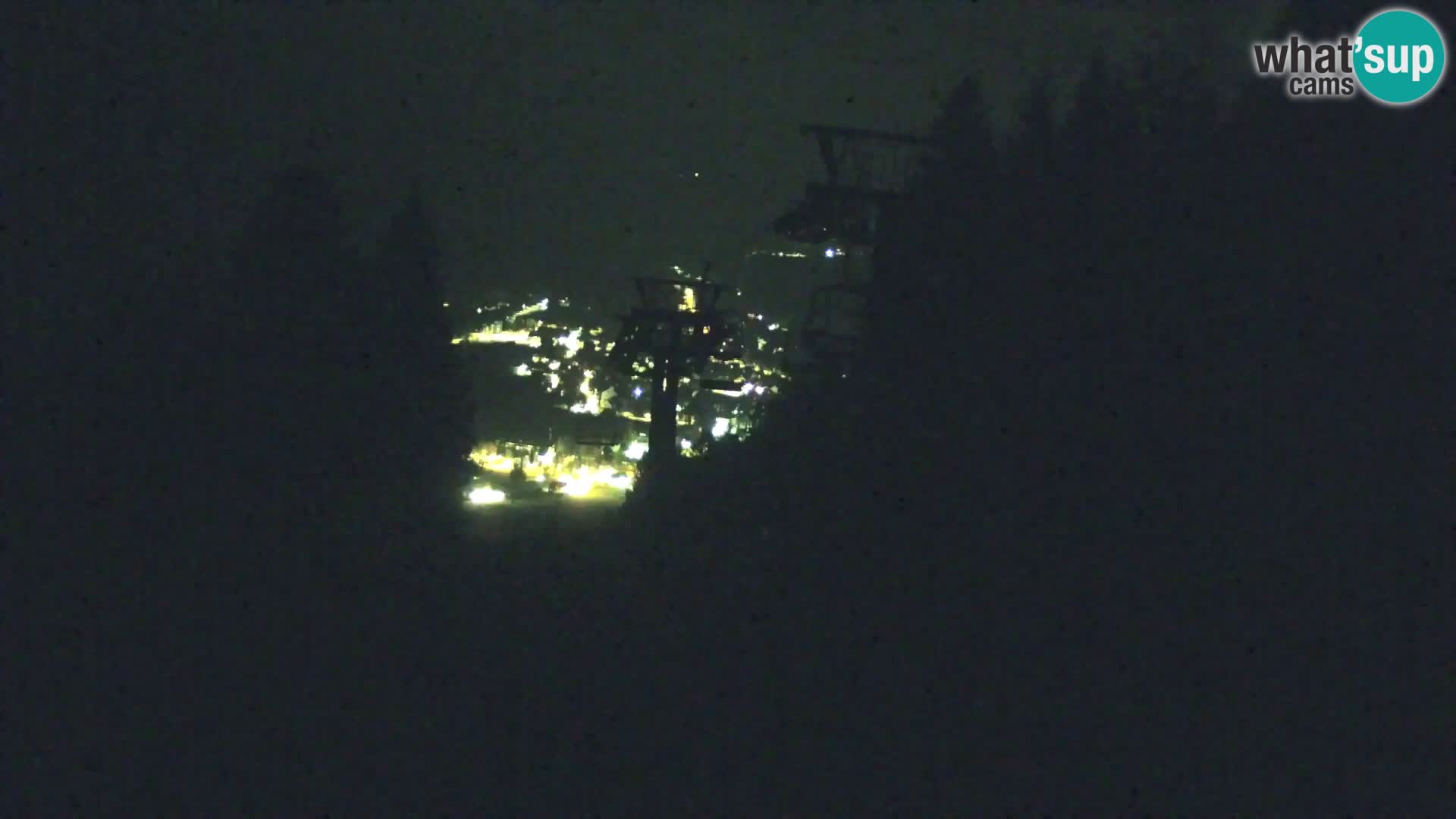 Kranjska Gora web kamera Vitranc | VITRANC 1 gornja postaja