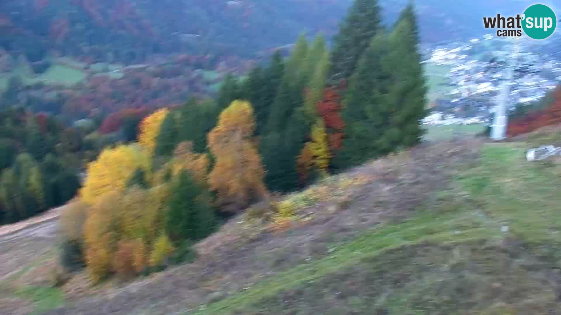 Kranjska Gora web kamera Vitranc | VITRANC 1 gornja postaja