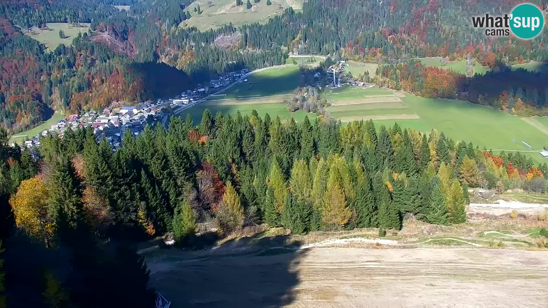 Vitranc Kranjska Gora webcam | VITRANC 1 stazione superiore