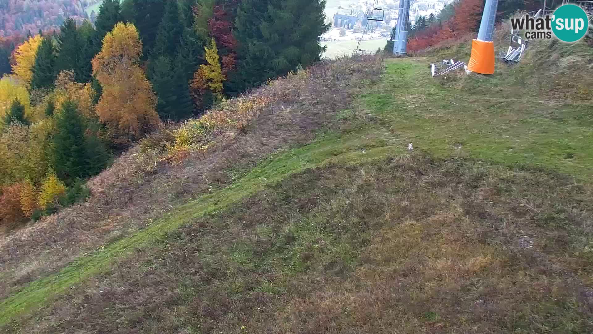 Kranjska Gora web kamera Vitranc | VITRANC 1 gornja postaja
