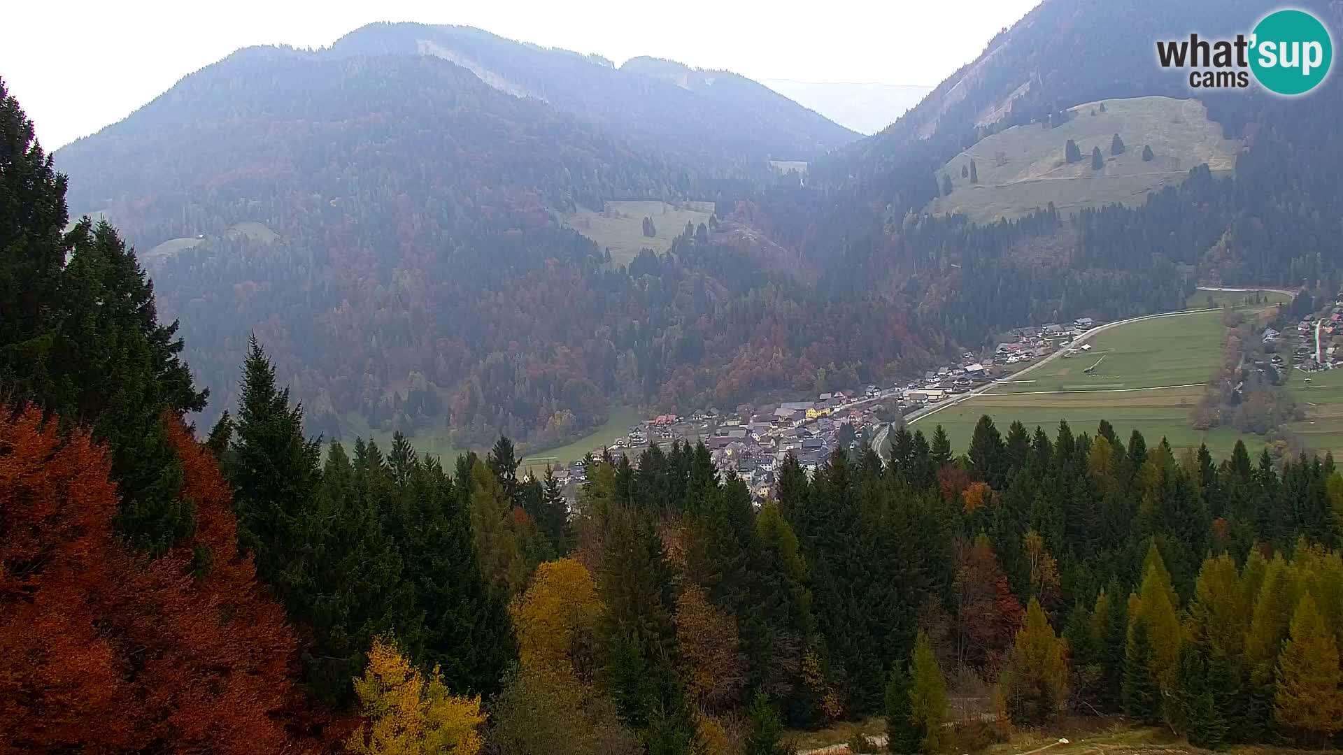 Kranjska Gora web kamera Vitranc | VITRANC 1 gornja postaja
