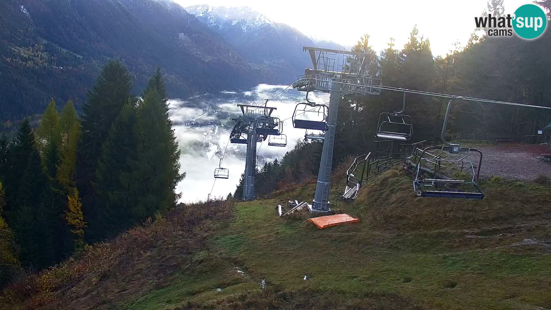 Kranjska Gora web kamera Vitranc | VITRANC 1 gornja postaja