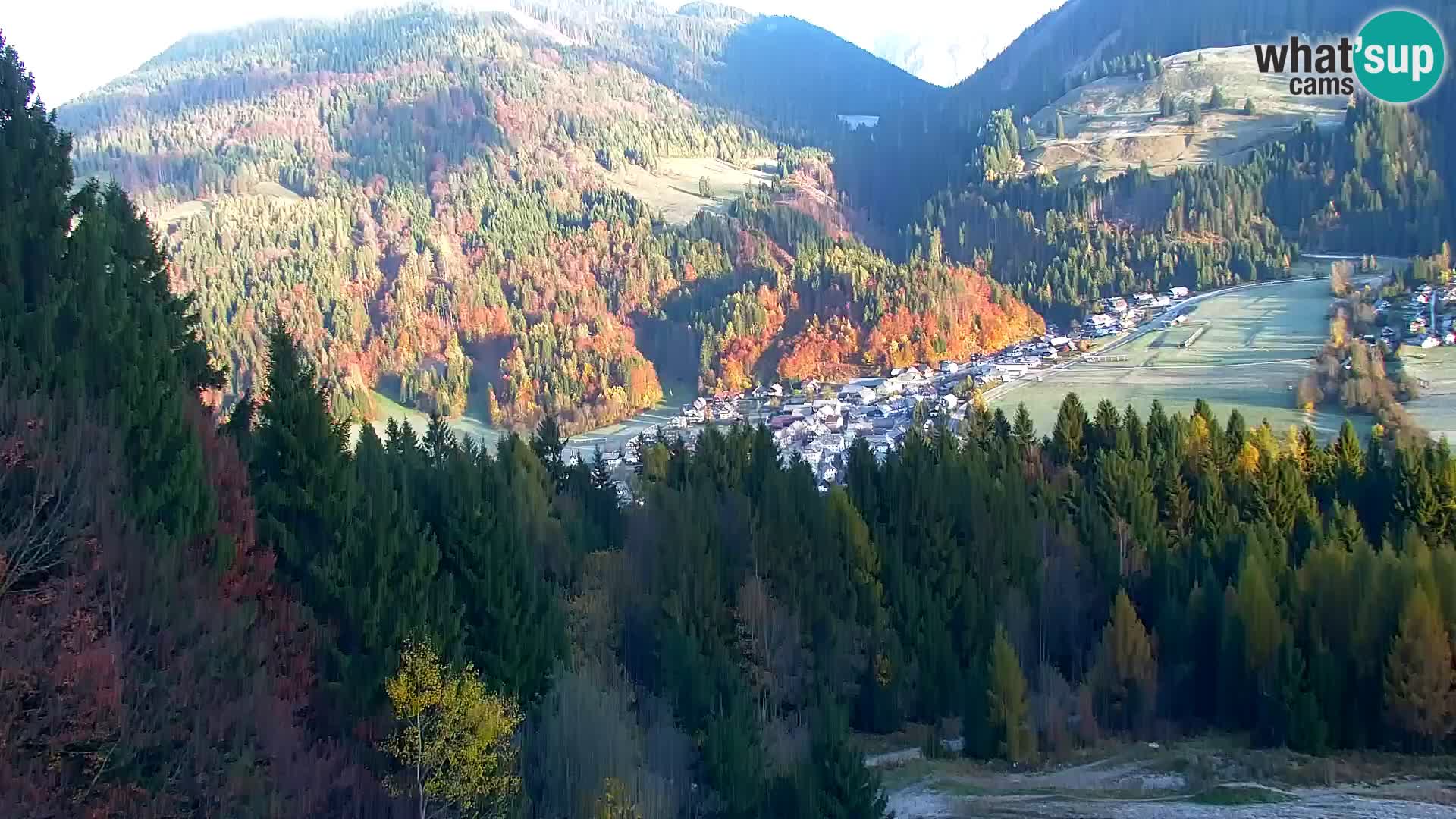 Kranjska Gora web kamera Vitranc | VITRANC 1 gornja postaja