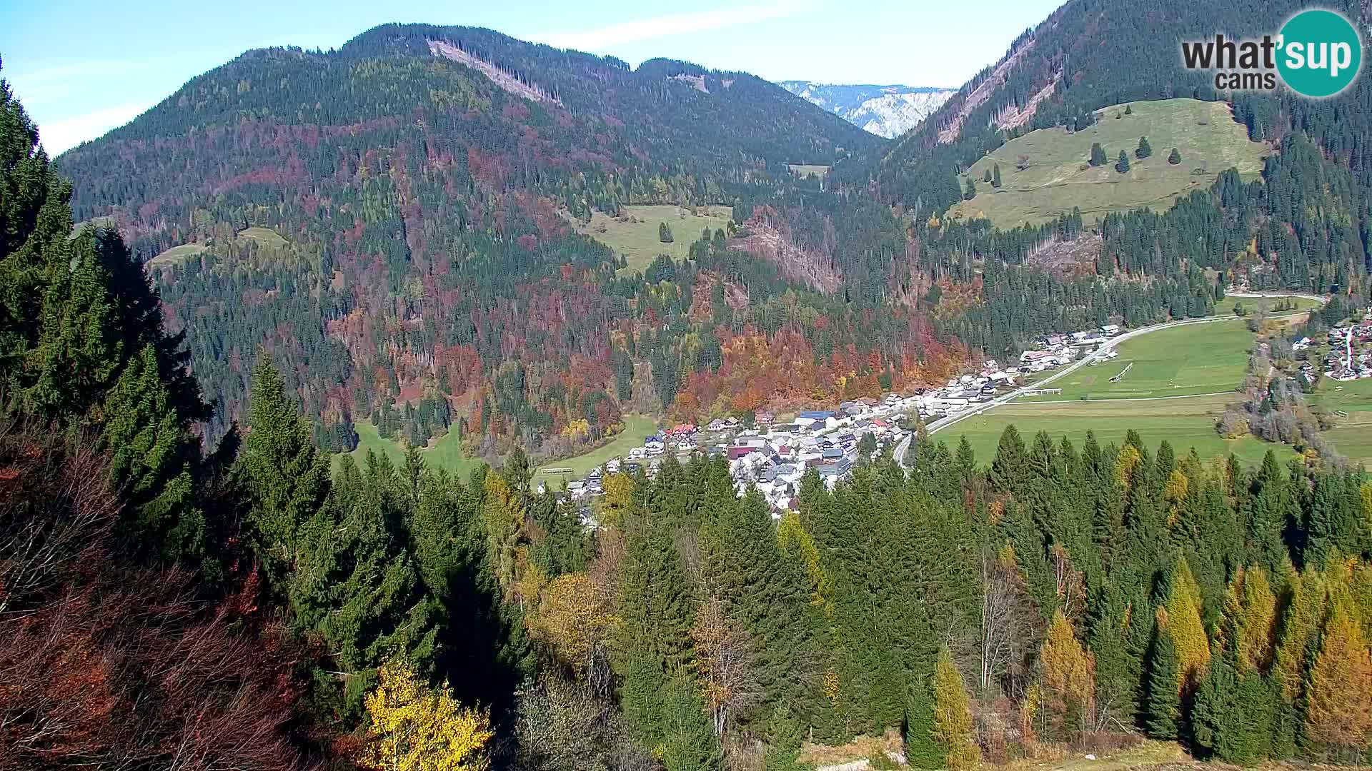 Kranjska Gora web kamera Vitranc | VITRANC 1 gornja postaja