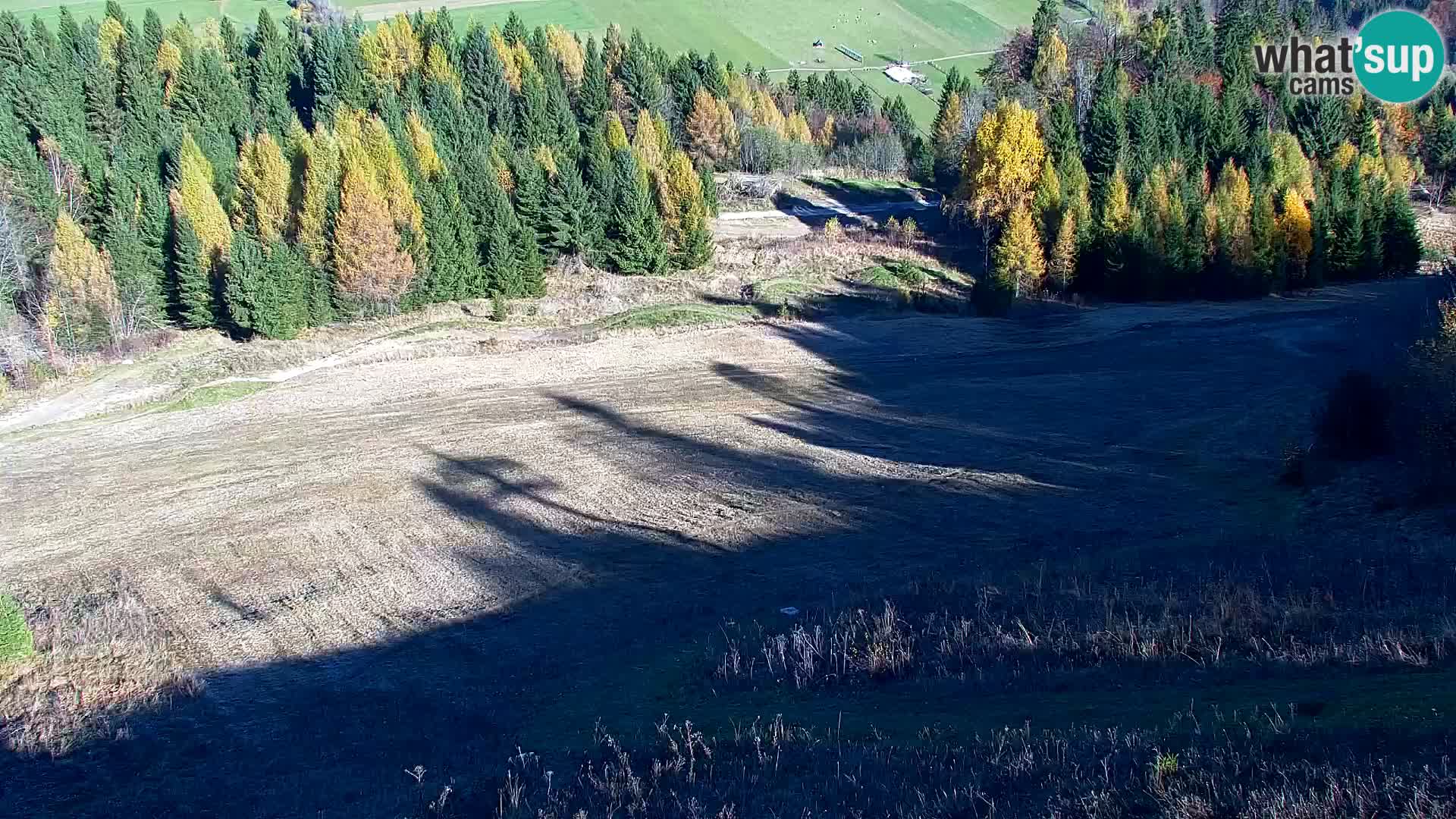 Kranjska Gora web kamera Vitranc | VITRANC 1 gornja postaja