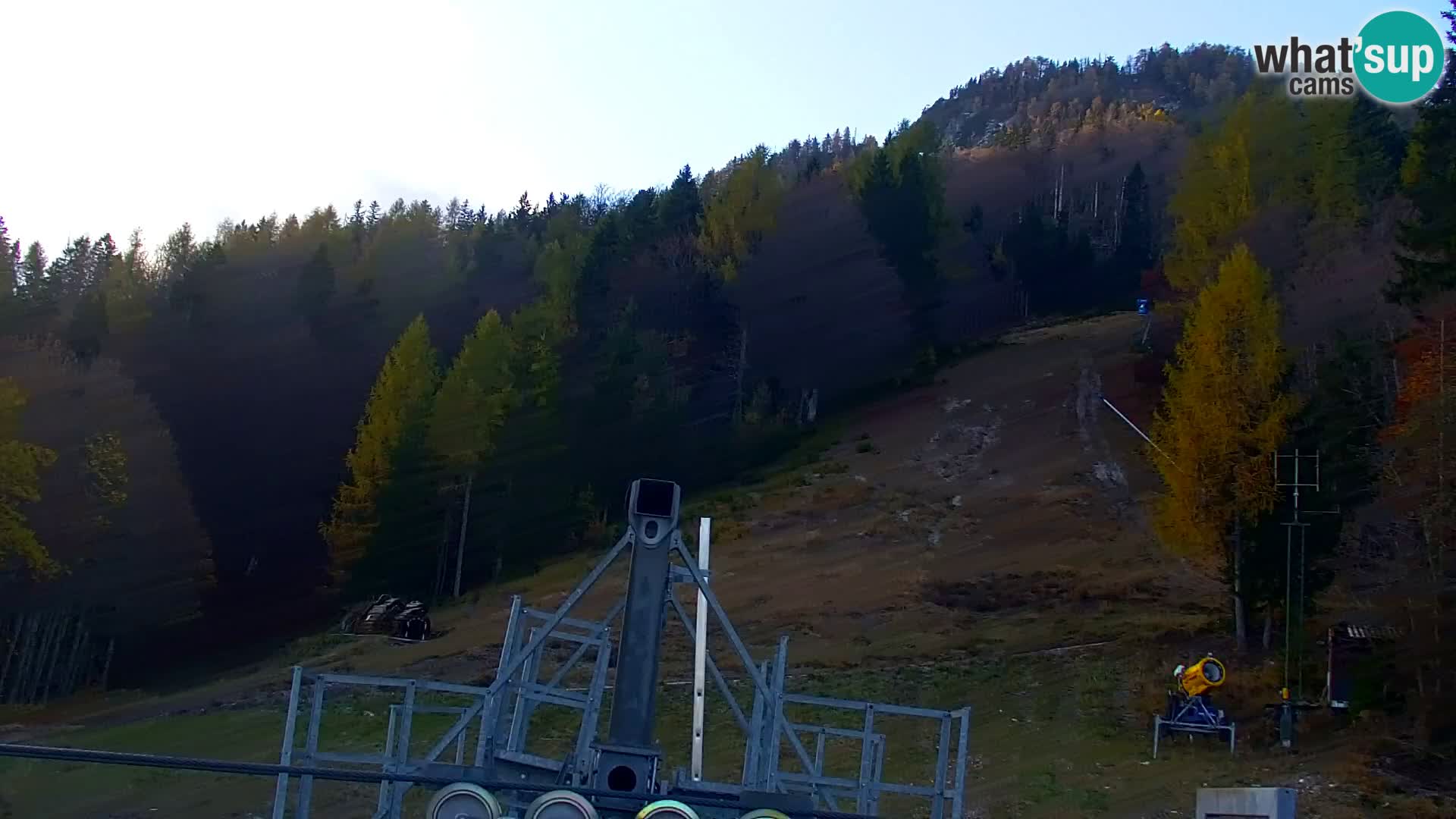 Kranjska Gora web kamera Vitranc | VITRANC 1 gornja postaja