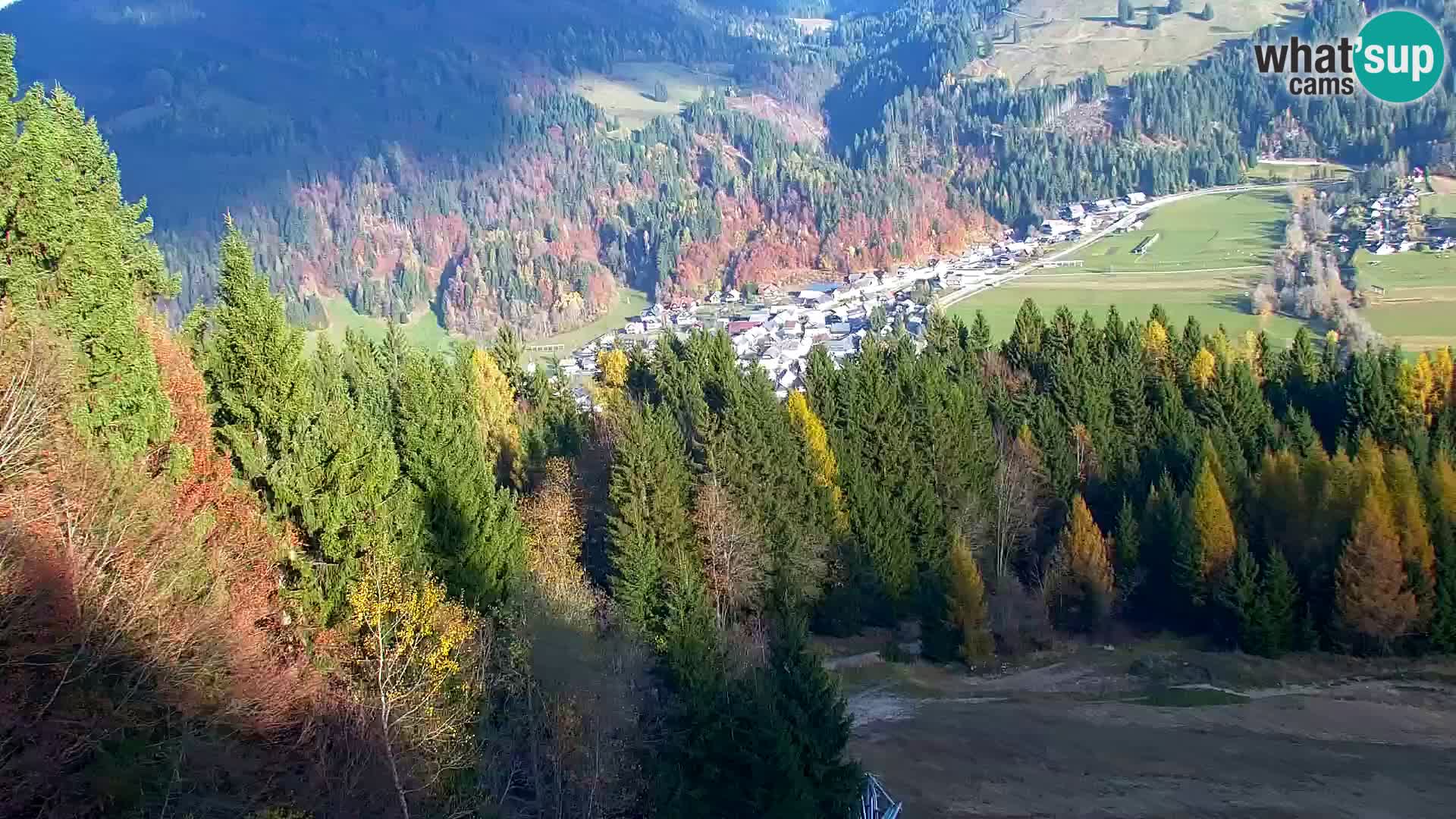 Vitranc Kranjska Gora webcam | VITRANC 1 stazione superiore