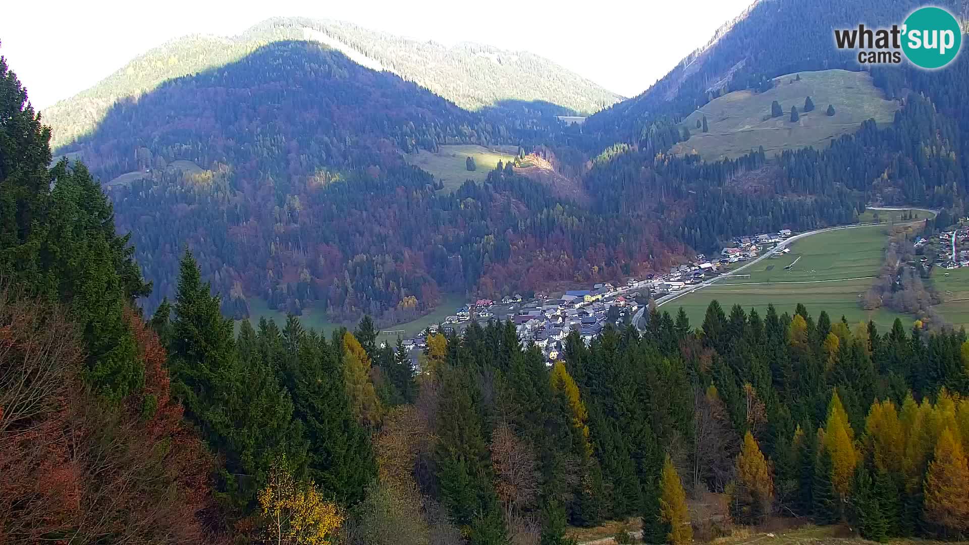 Kranjska Gora web kamera Vitranc | VITRANC 1 gornja postaja