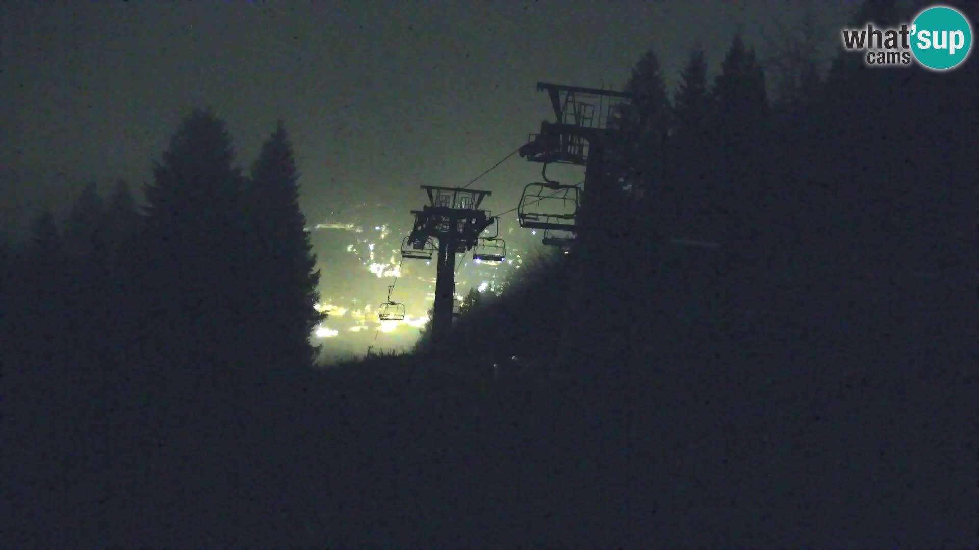 Vitranc Kranjska Gora webcam | VITRANC 1 stazione superiore