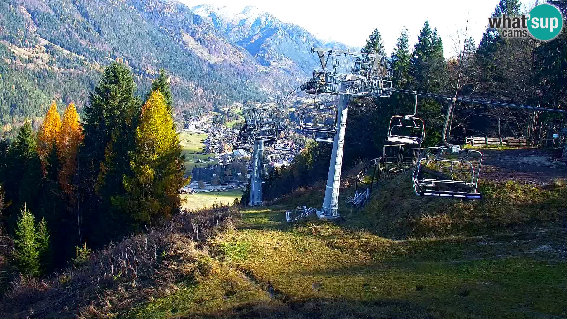 Kranjska Gora web kamera Vitranc | VITRANC 1 gornja postaja