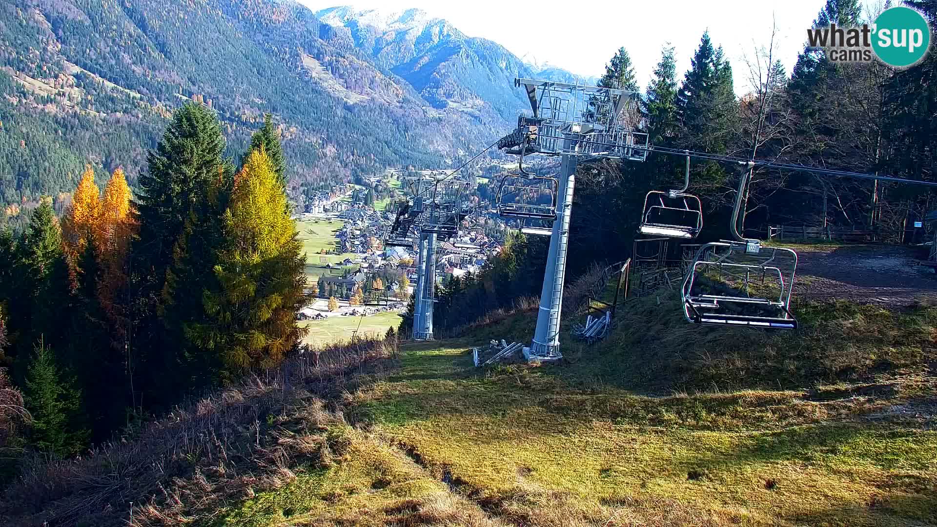 Kranjska Gora web kamera Vitranc | VITRANC 1 gornja postaja