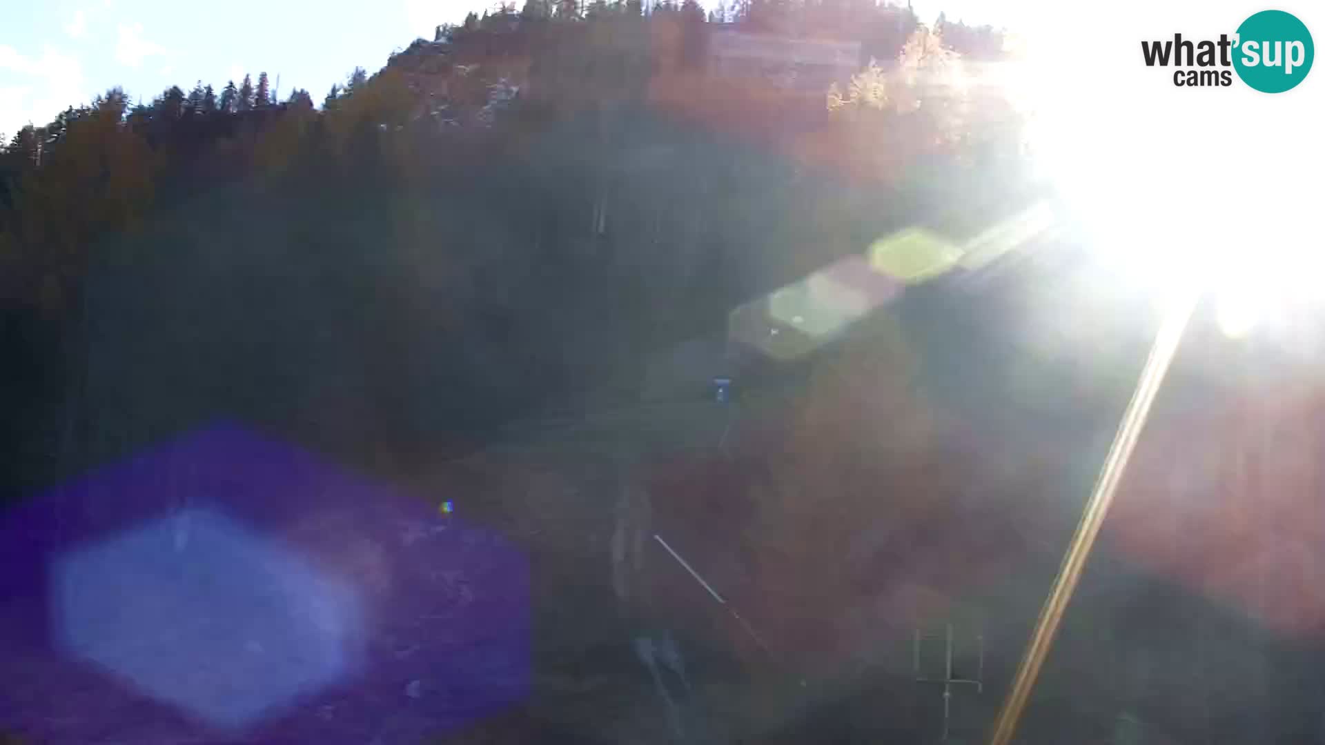 Vitranc Kranjska Gora webcam | VITRANC 1 stazione superiore