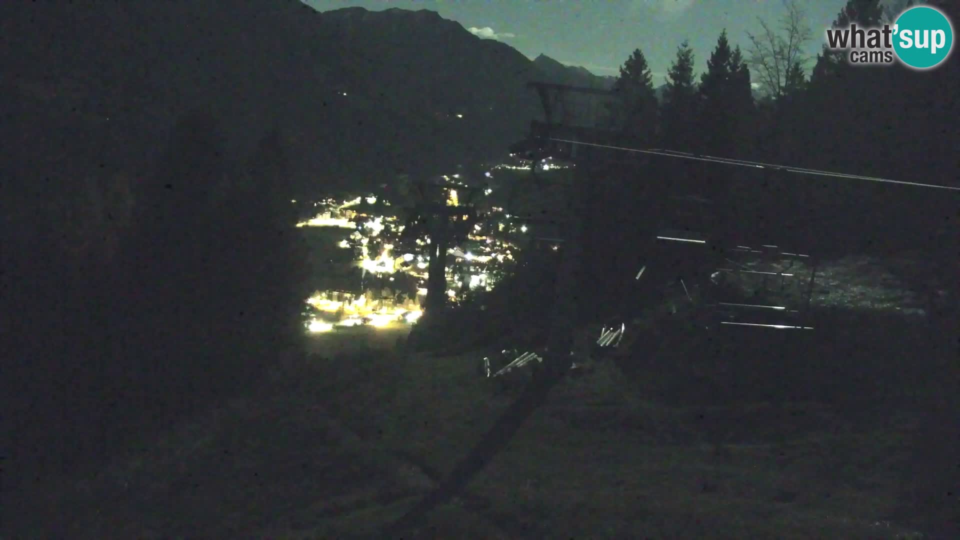 Kranjska Gora web kamera Vitranc | VITRANC 1 gornja postaja