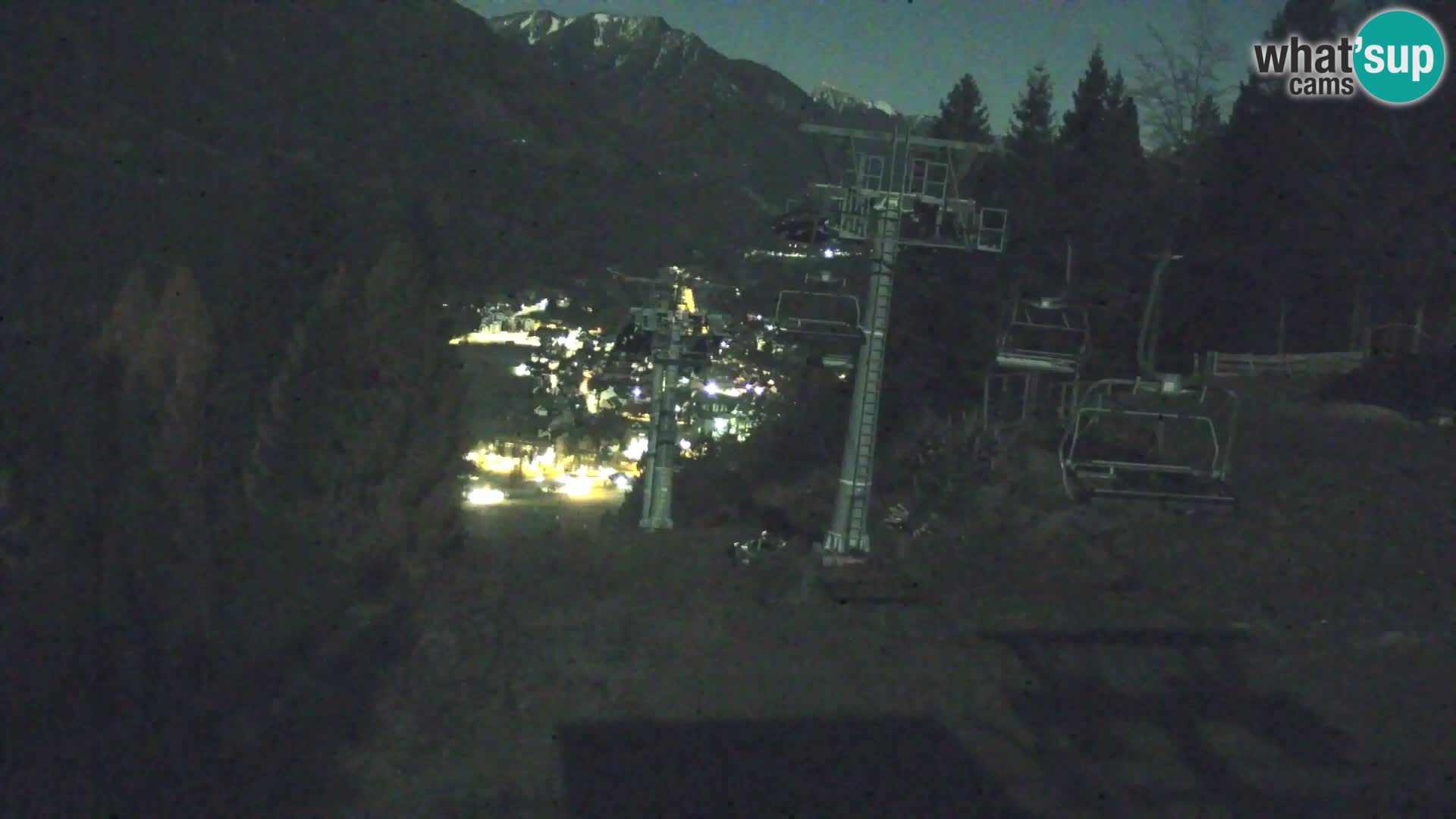 Kranjska Gora web kamera Vitranc | VITRANC 1 gornja postaja