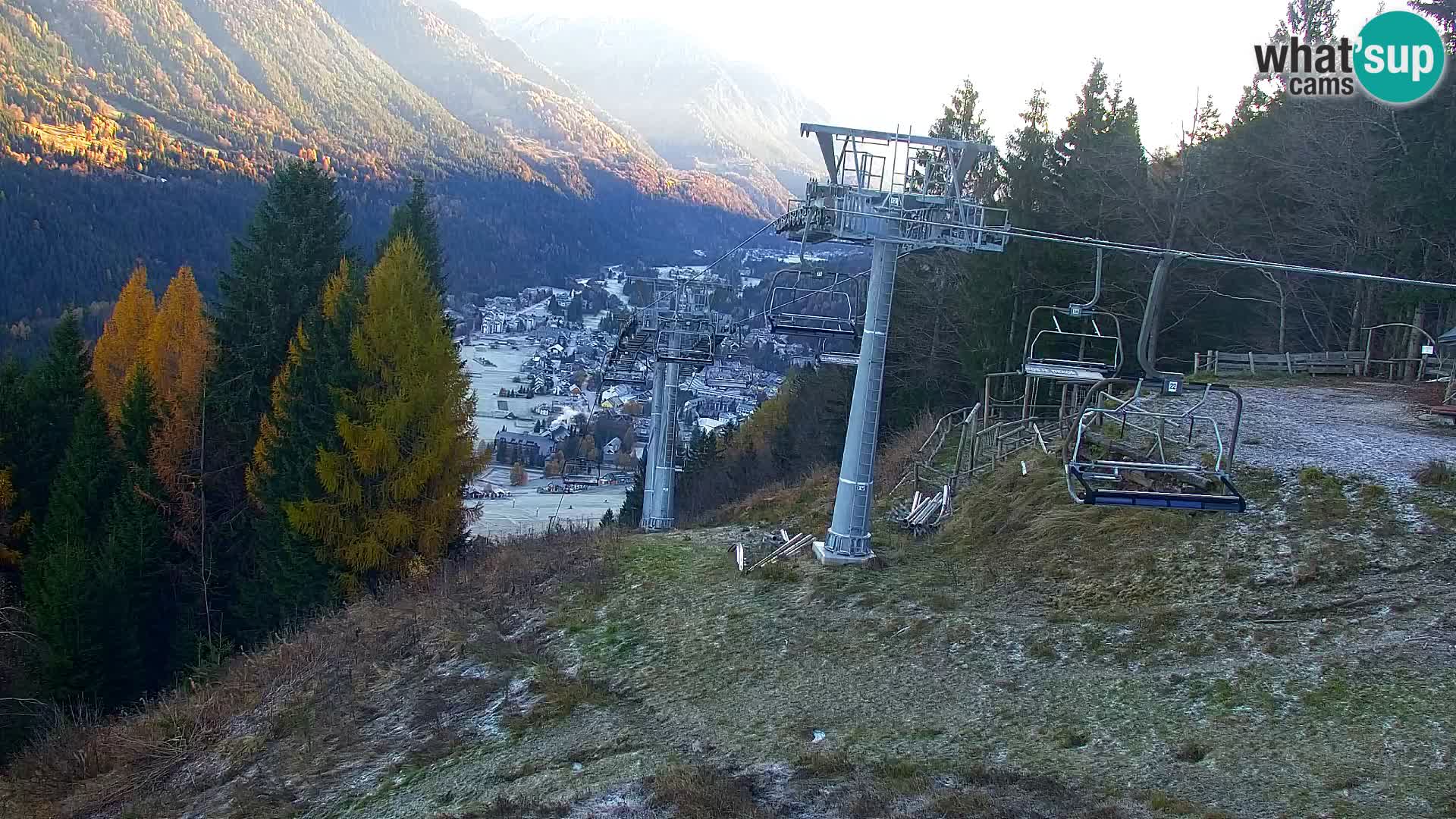 Kranjska Gora web kamera Vitranc | VITRANC 1 gornja postaja