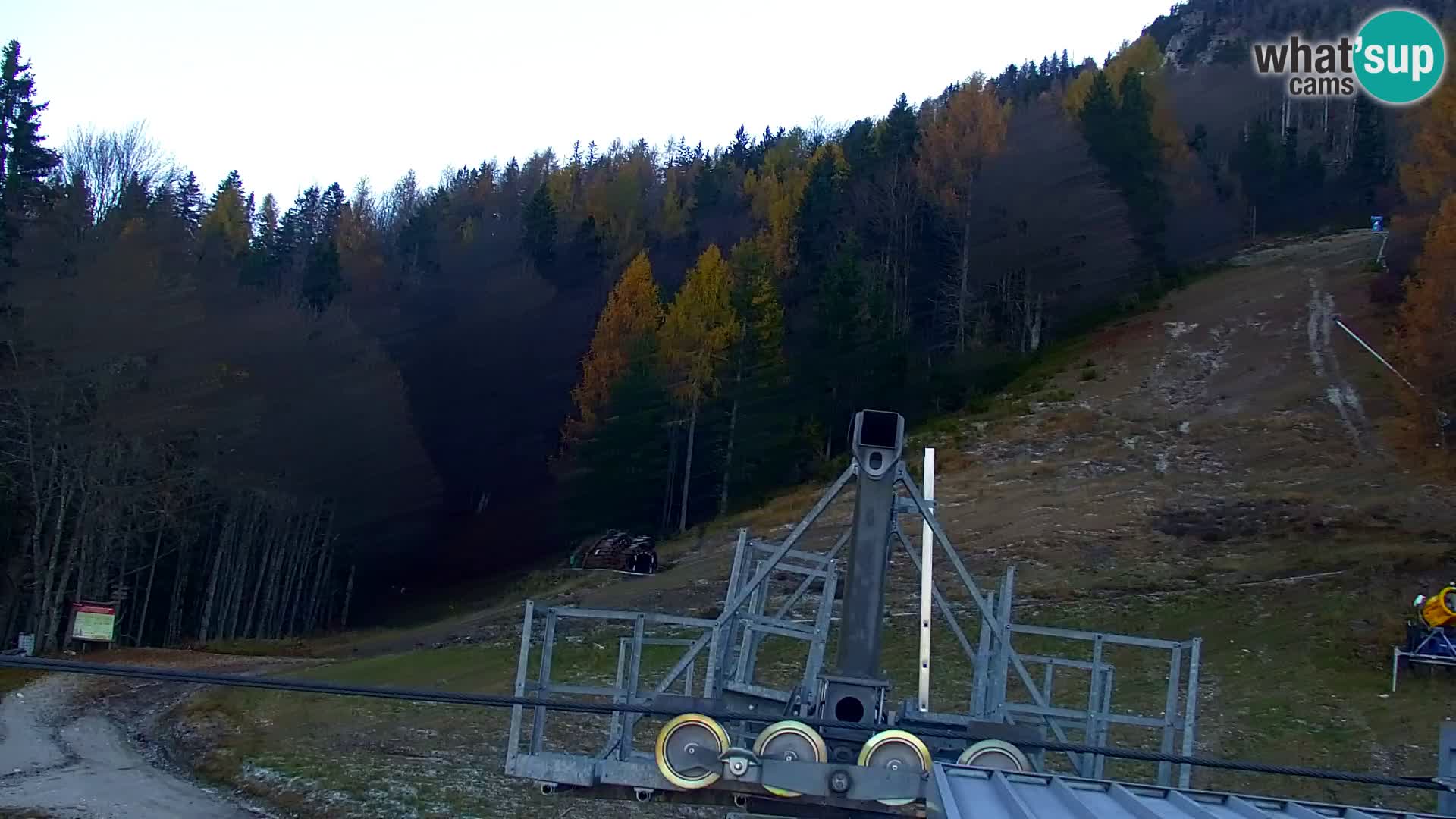 Kranjska Gora web kamera Vitranc | VITRANC 1 gornja postaja