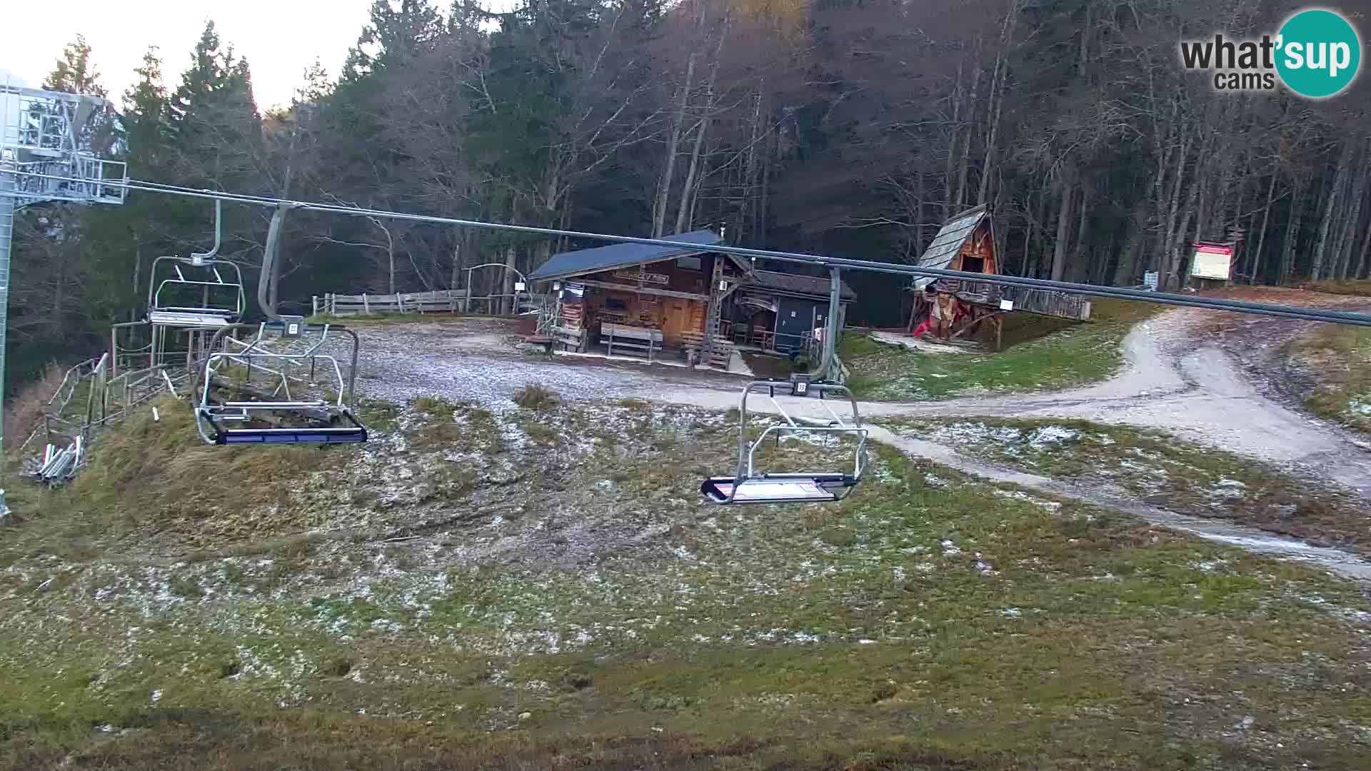 Kranjska Gora web kamera Vitranc | VITRANC 1 gornja postaja