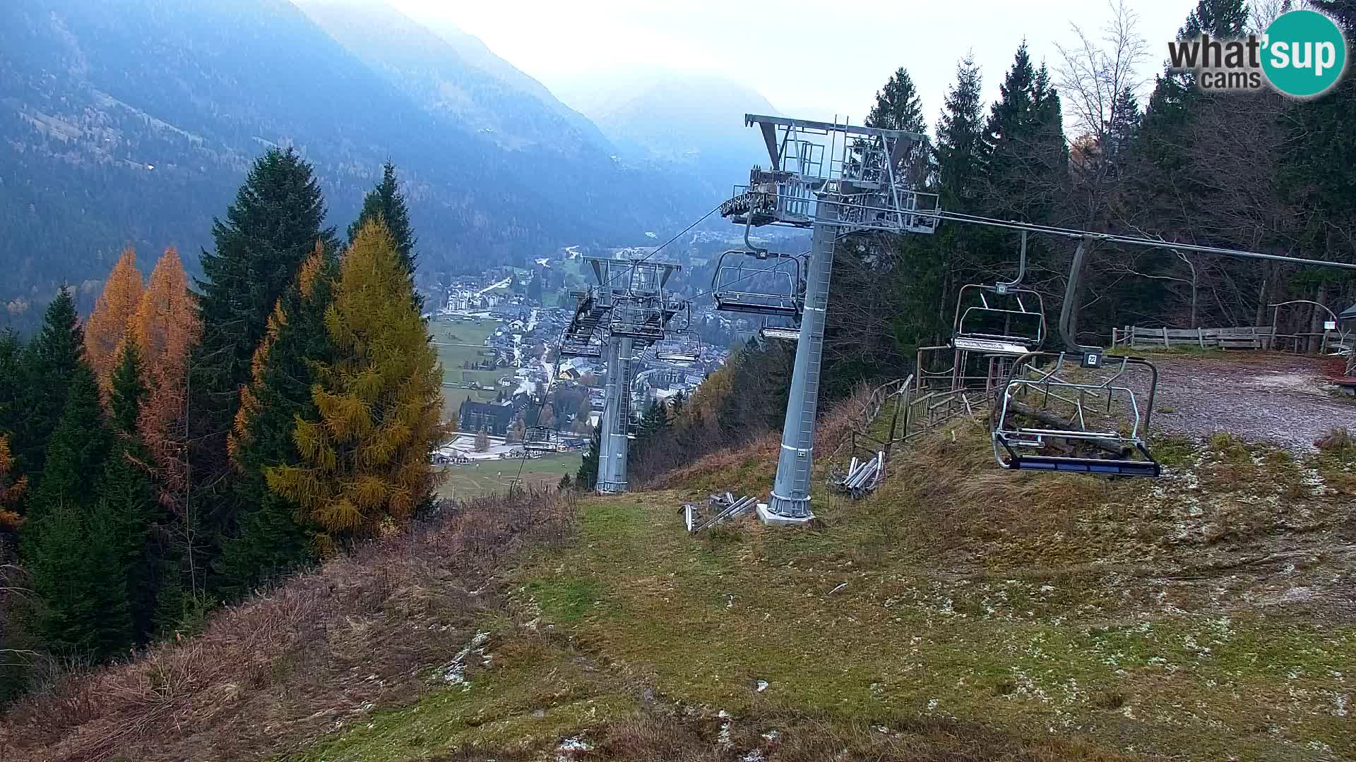 Kranjska Gora web kamera Vitranc | VITRANC 1 gornja postaja