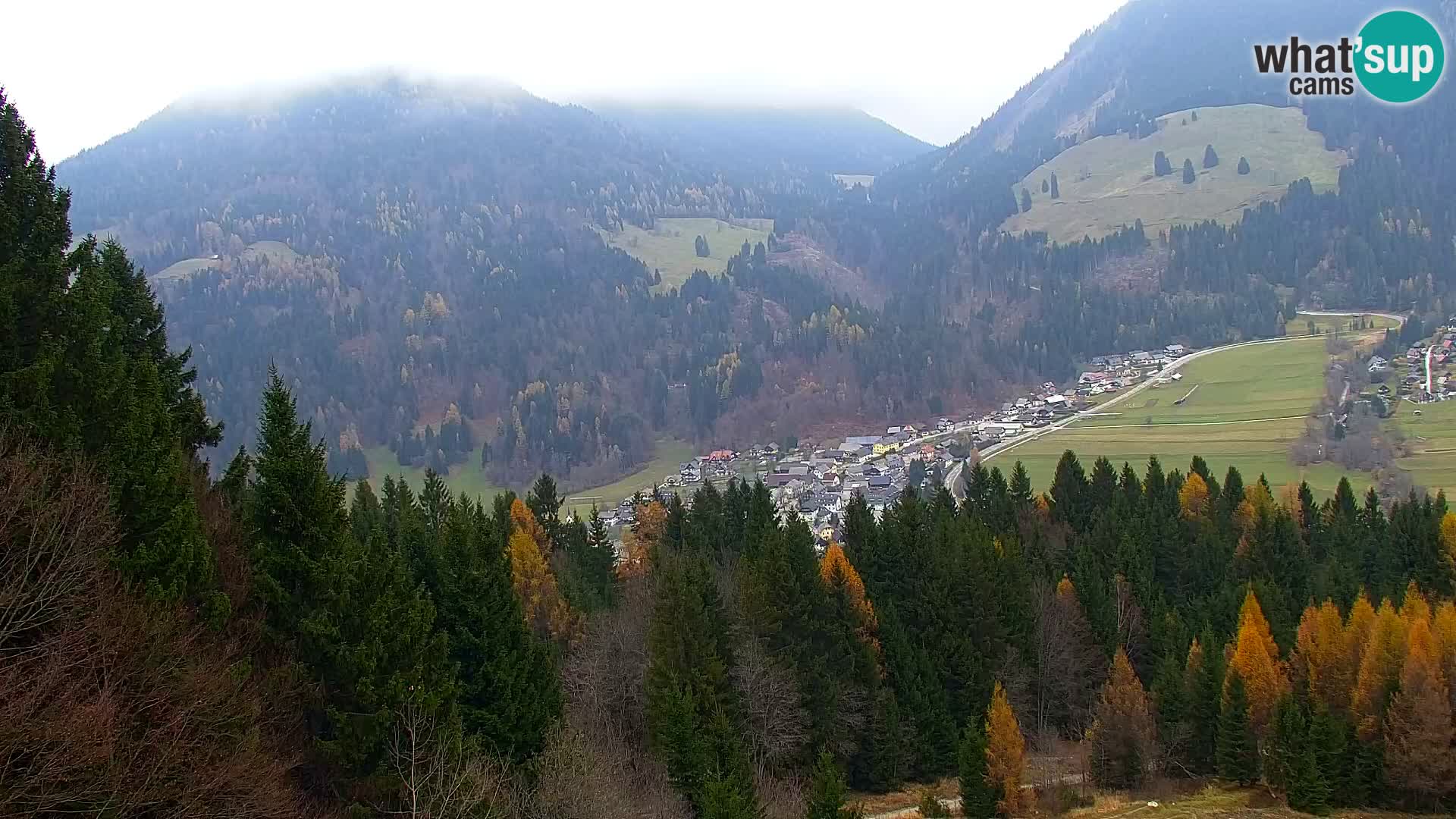 Kranjska Gora web kamera Vitranc | VITRANC 1 gornja postaja