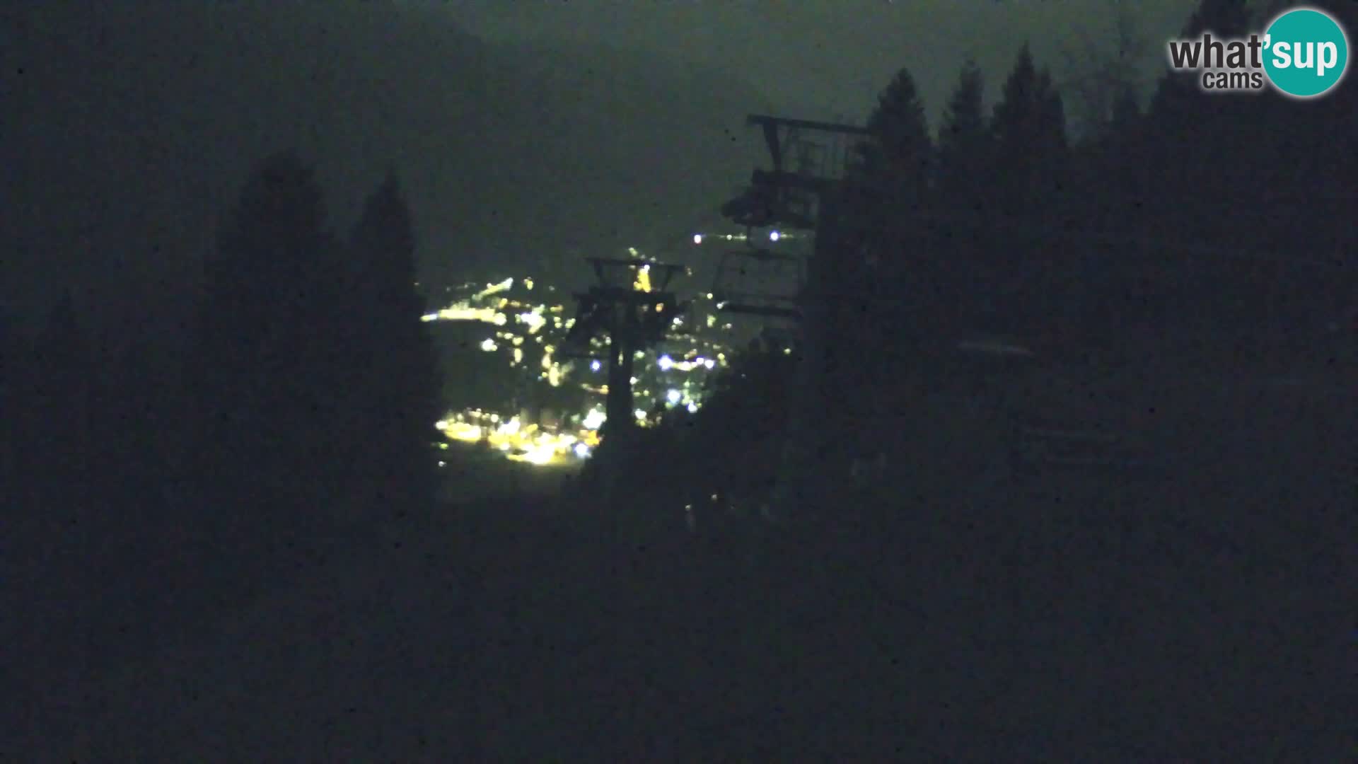 Kranjska Gora web kamera Vitranc | VITRANC 1 gornja postaja