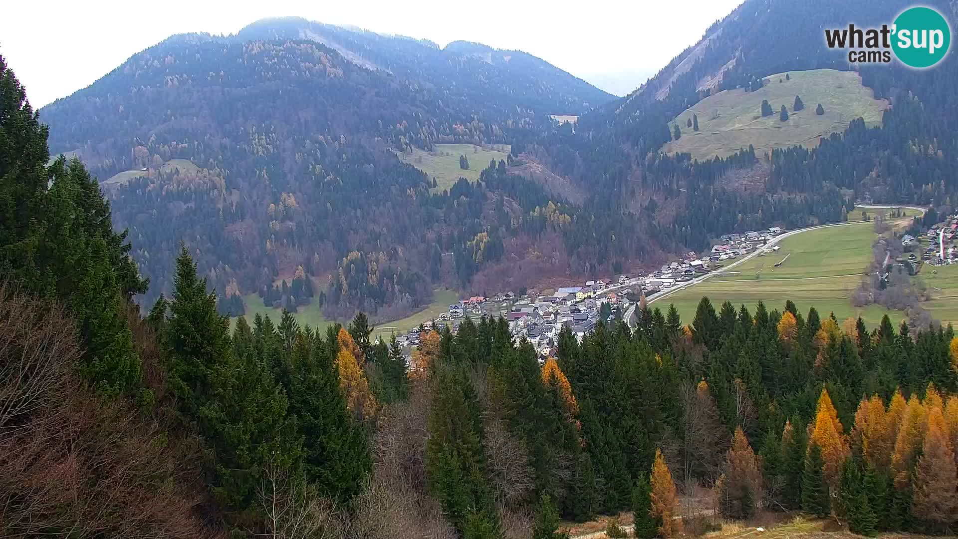Kranjska Gora web kamera Vitranc | VITRANC 1 gornja postaja