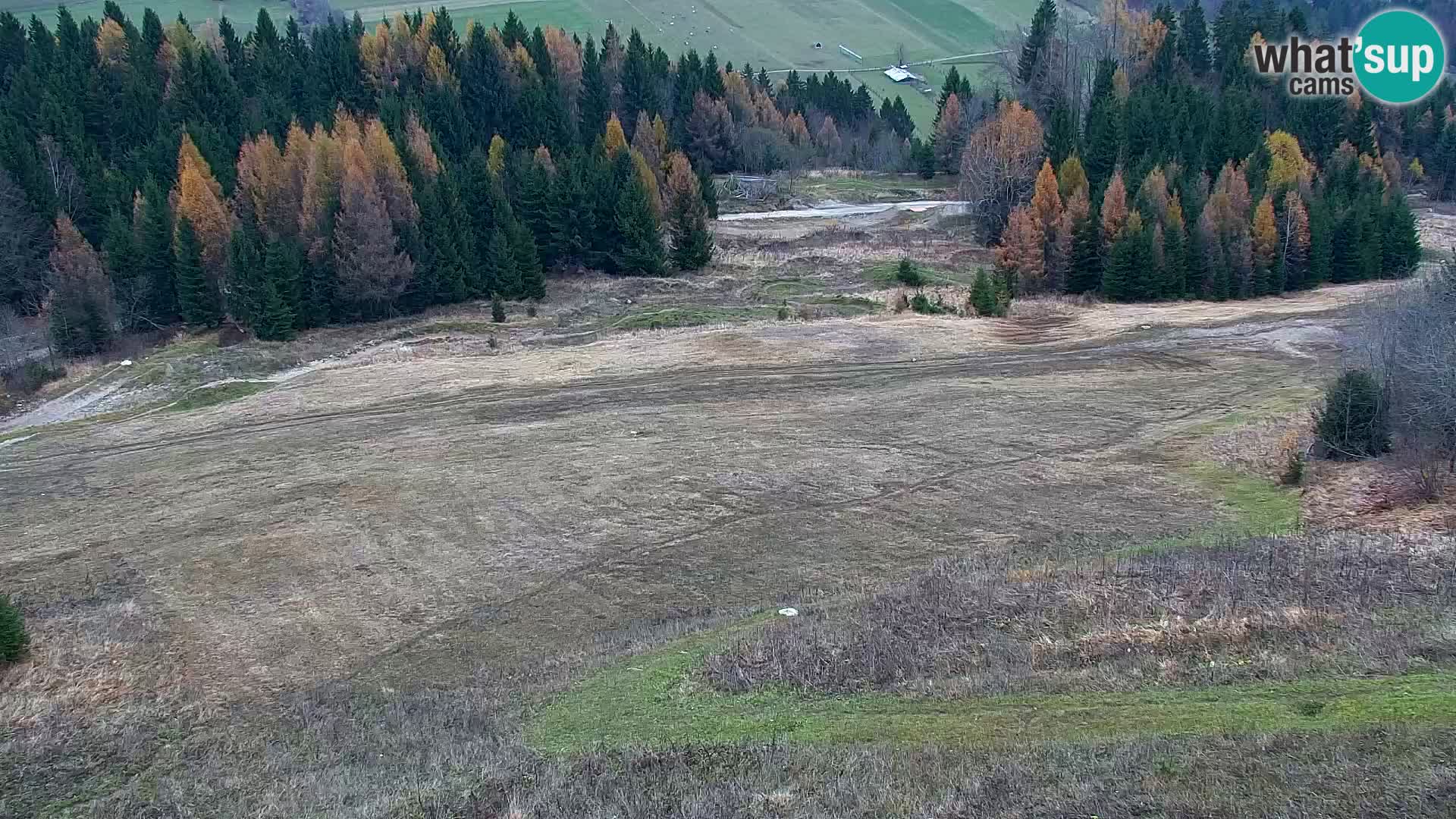 Kranjska Gora web kamera Vitranc | VITRANC 1 gornja postaja