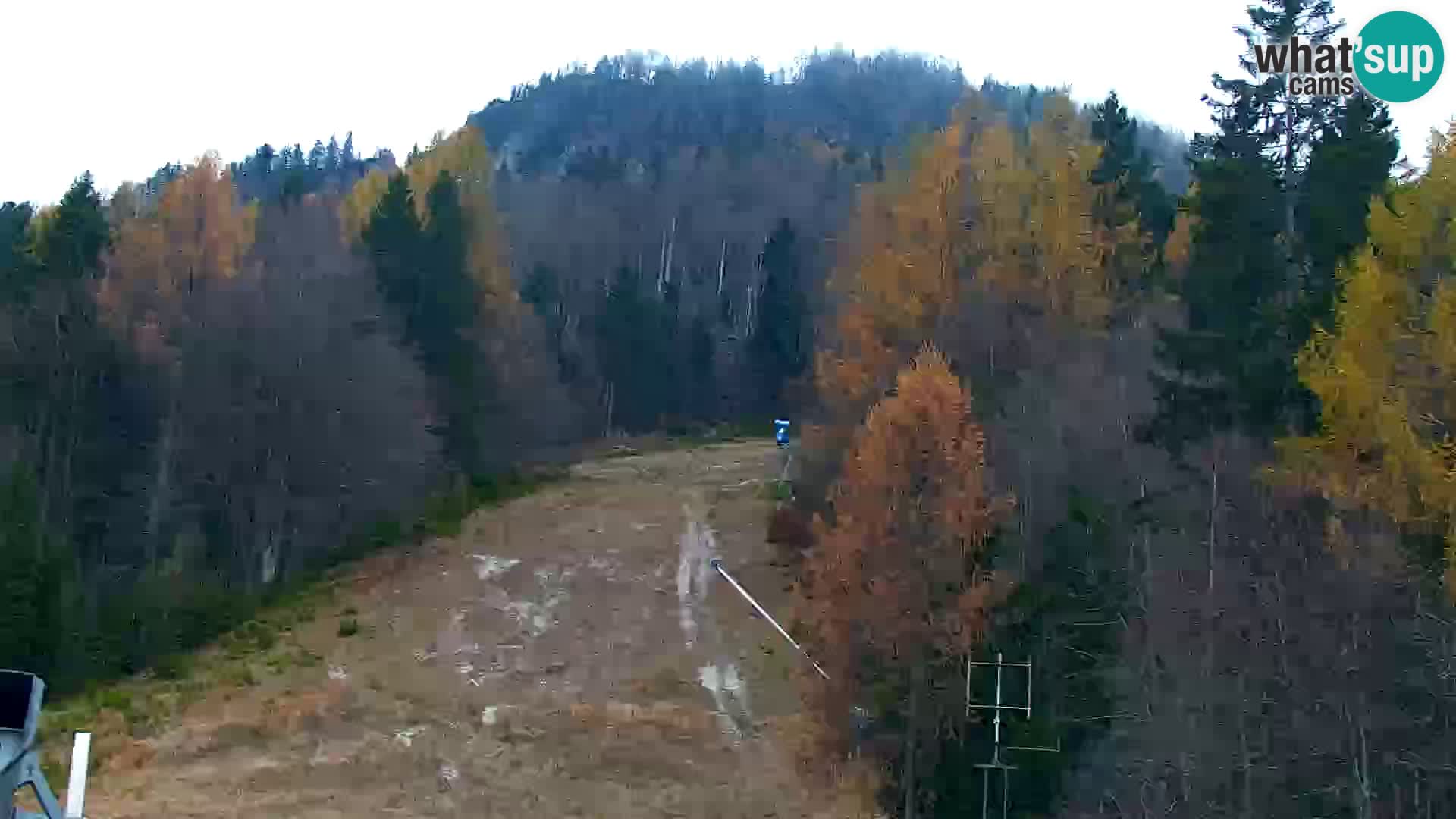 Kranjska Gora web kamera Vitranc | VITRANC 1 gornja postaja
