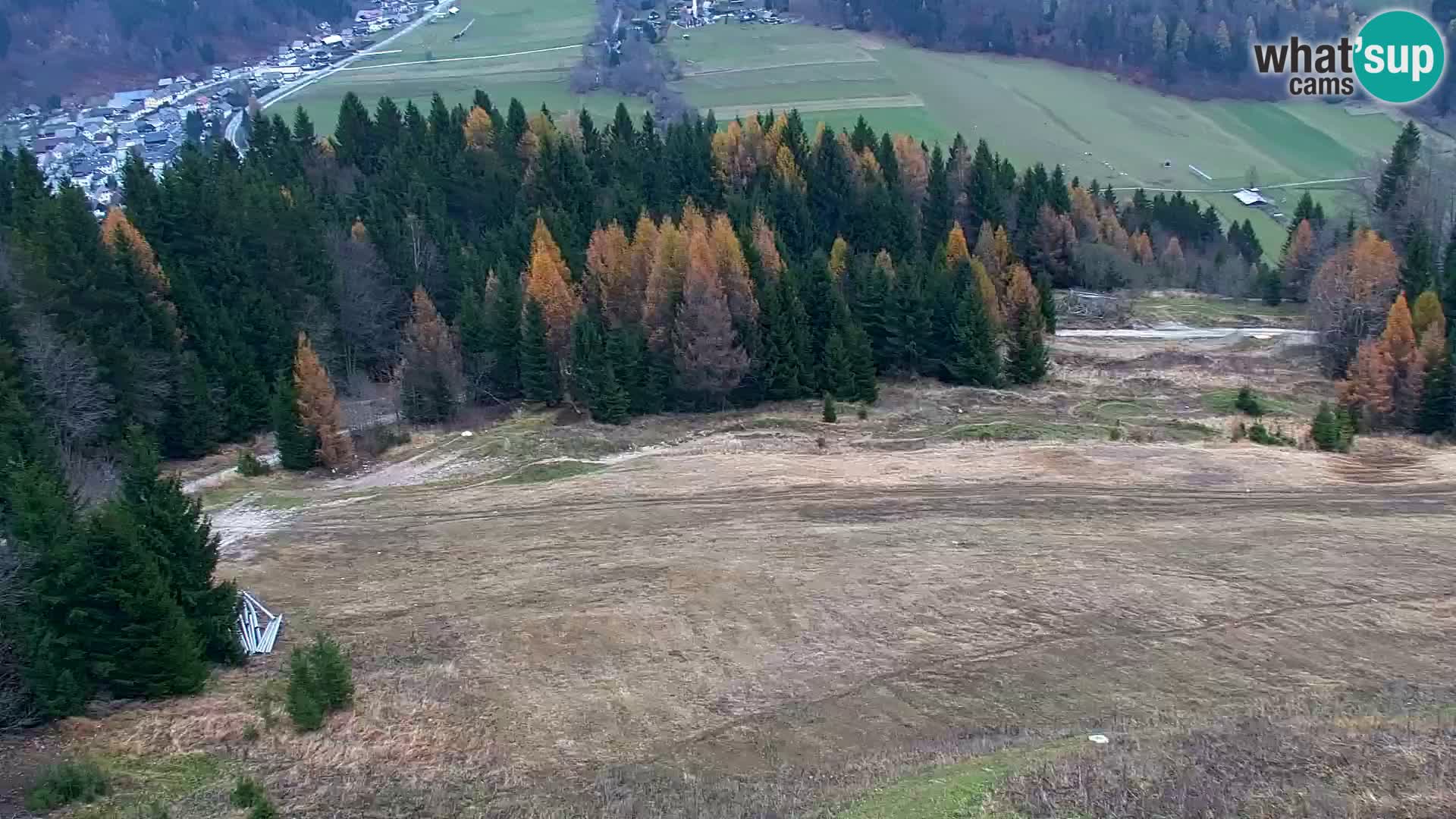 Kranjska Gora web kamera Vitranc | VITRANC 1 gornja postaja